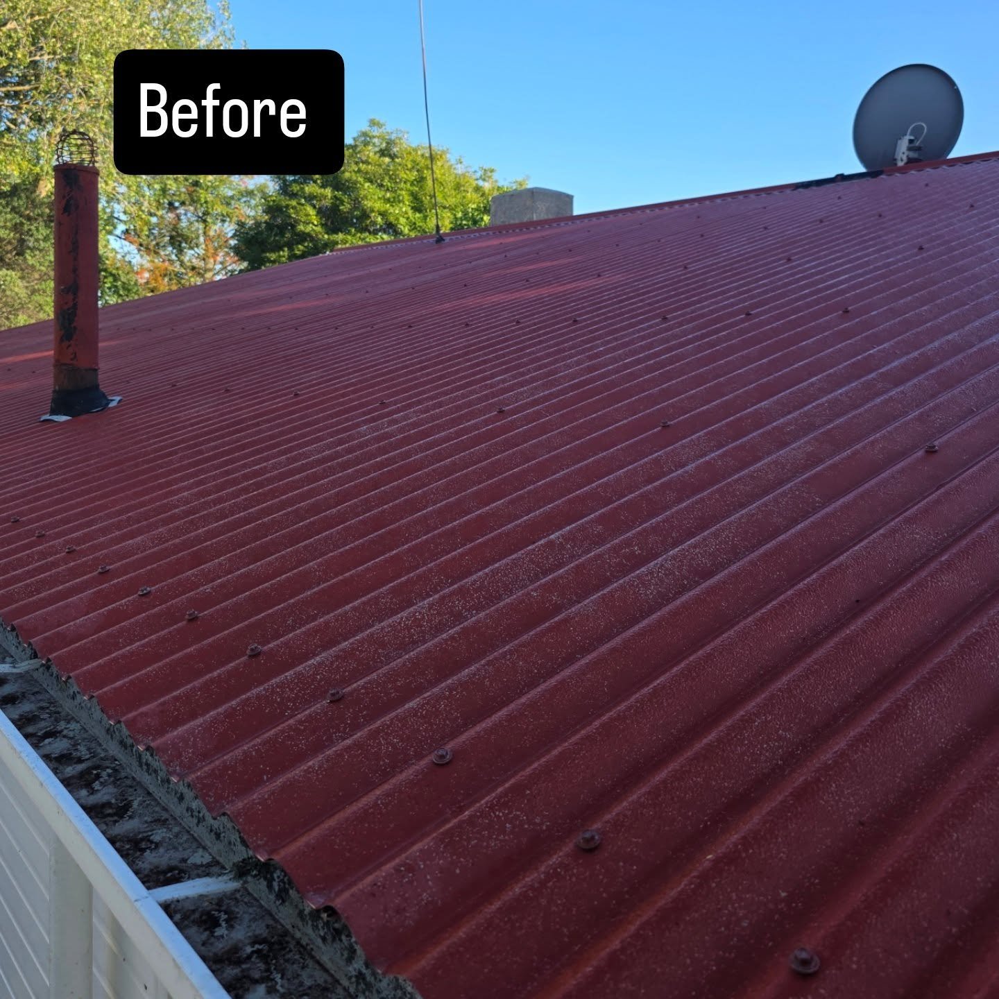 From faded red to a crisp, modern light grey 👌
This roof was showing its age, but a full prep and repaint has completely refreshed the look of the home. Cleaner, brighter, and built to handle the elements.