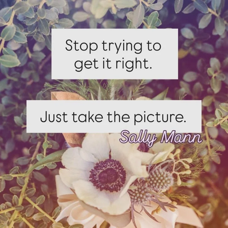 I&rsquo;ve been trying to take this quote to heart anywhere I can right now. It&rsquo;s so easy to get caught up in the details to make things perfect. While they&rsquo;re great and important, they often are what cause my biggest source of stress. Wh