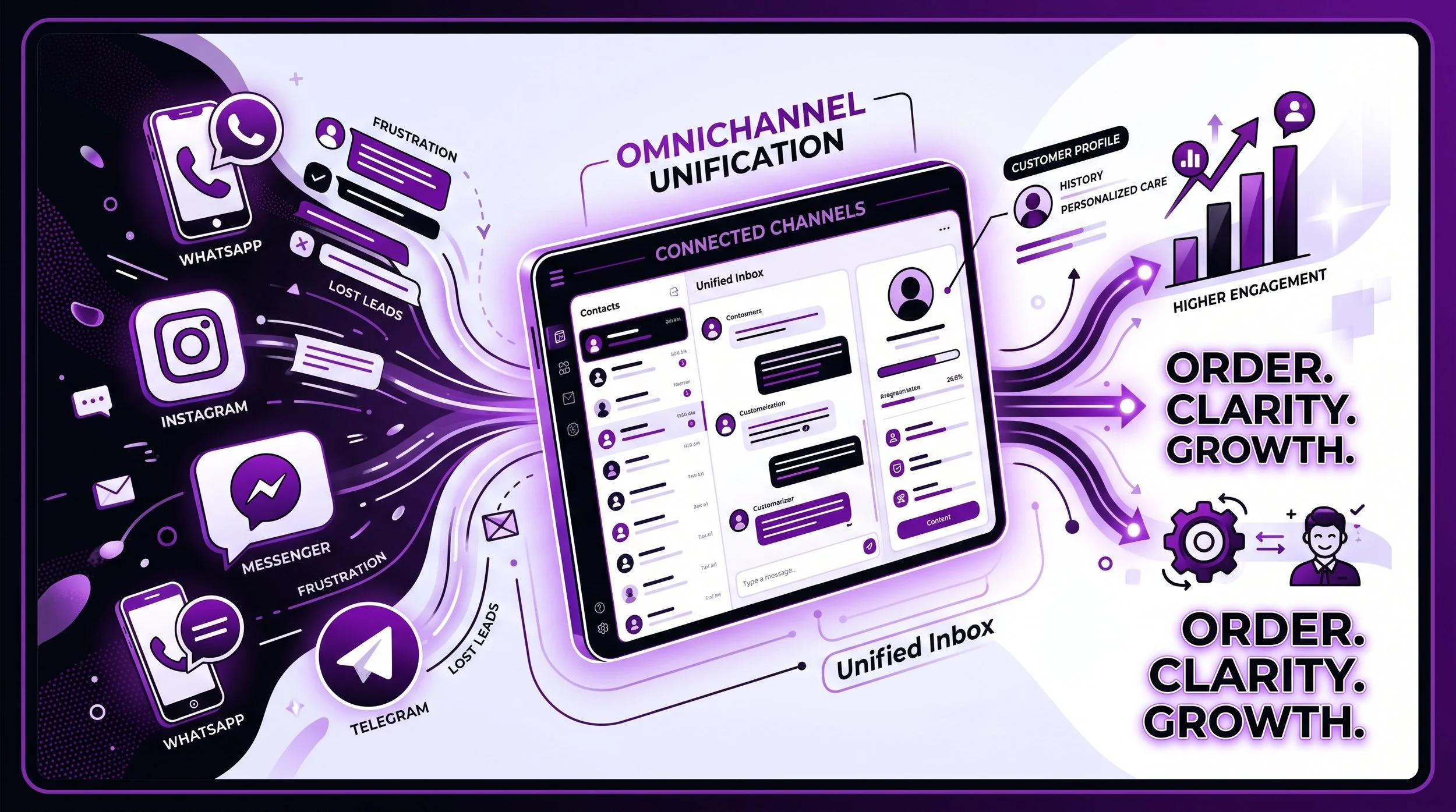 Why Your Business Needs to Unify SMS, Calls, WhatsApp, Instagram, and Messenger