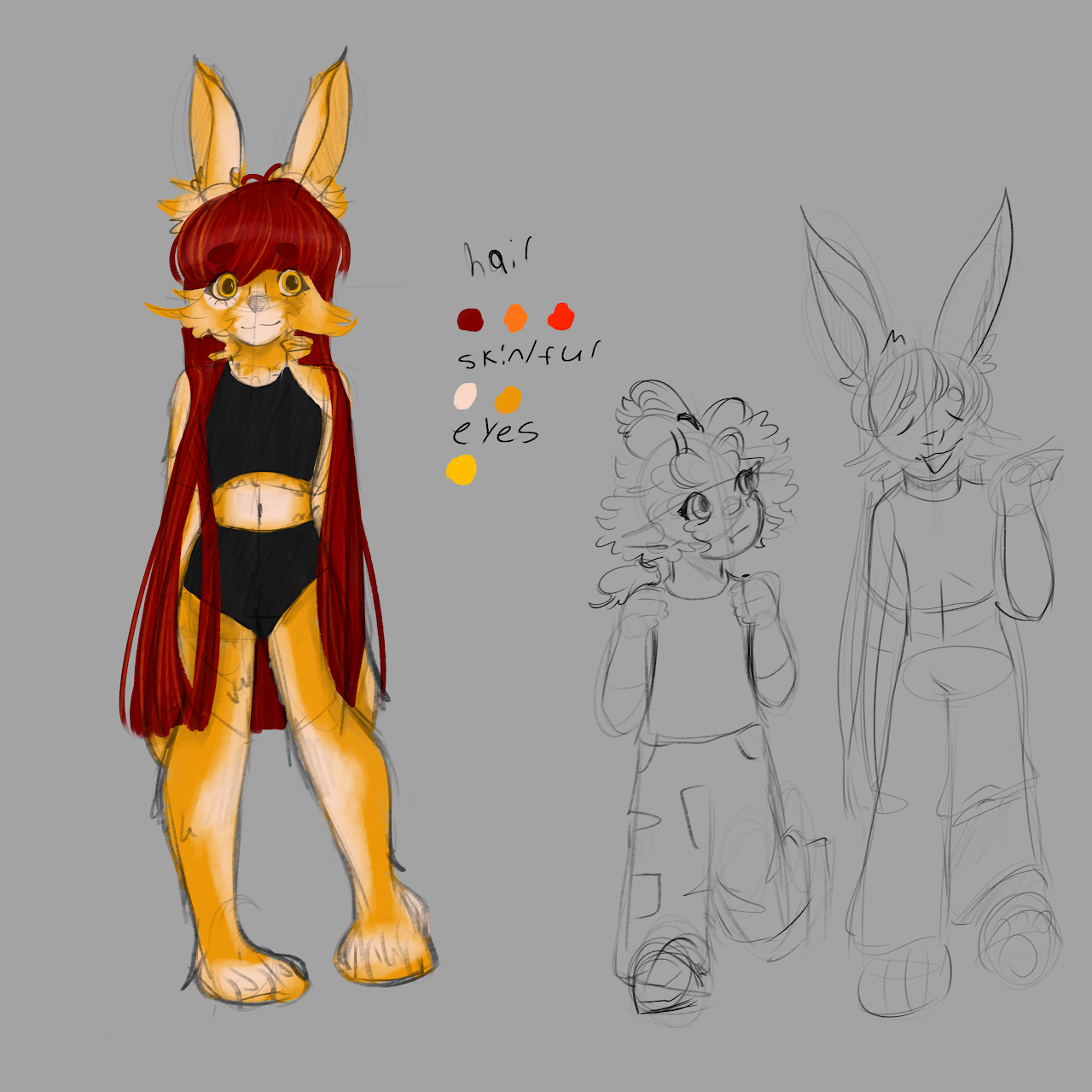 Tabletop Character Sheet, 2020, Clip Studio Paint Pro