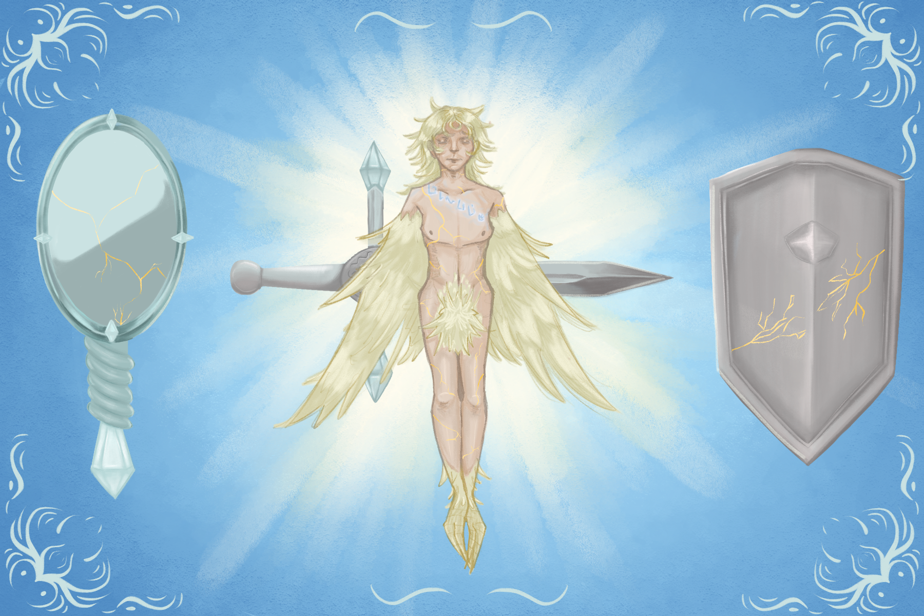 Tabletop character design, Clip Studio Paint Ex, February 2025