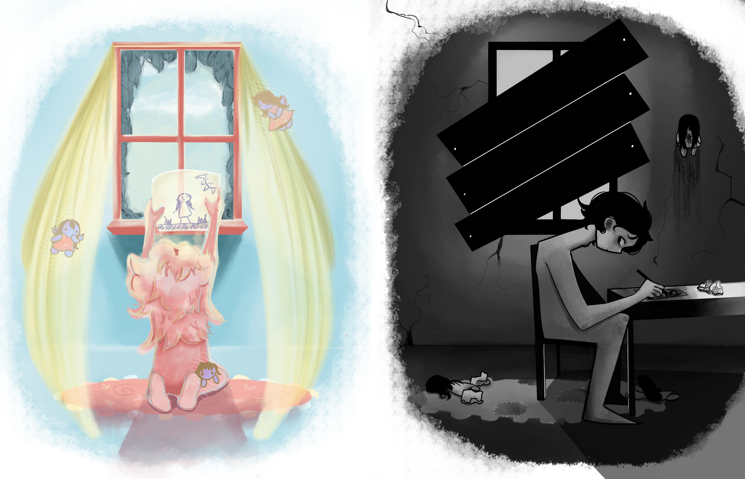 to become a machine, 2025, clip studio paint ex