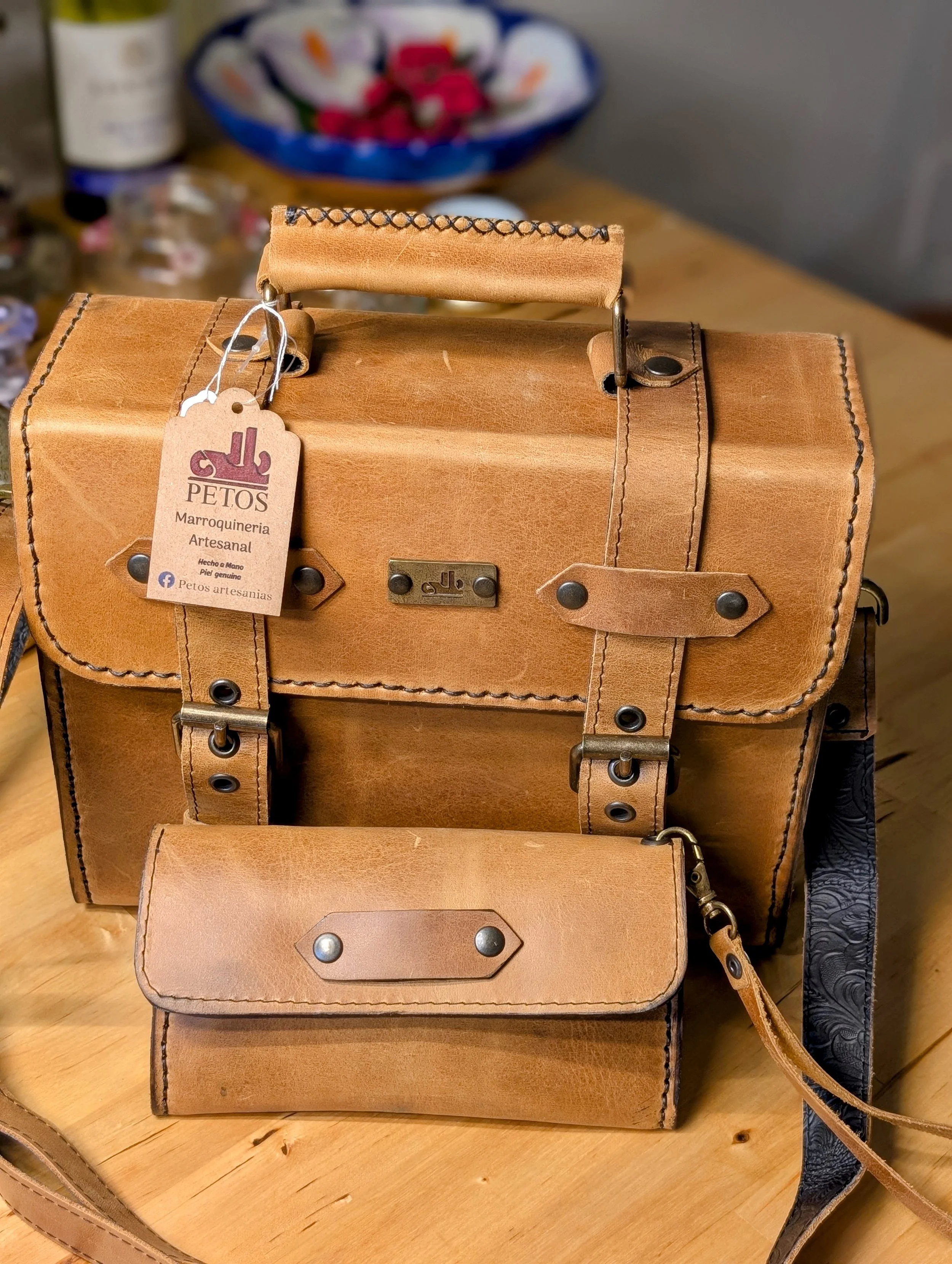 The Maletita Artisan Briefcase Handbag