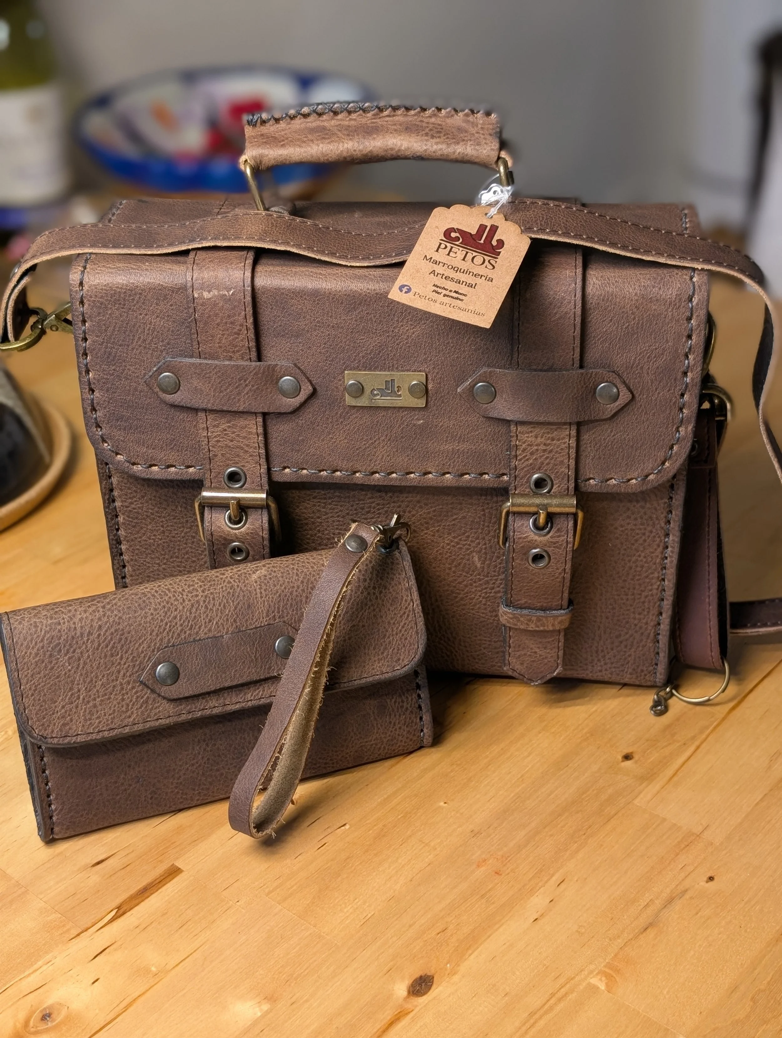 The Maletita Artisan Briefcase Handbag