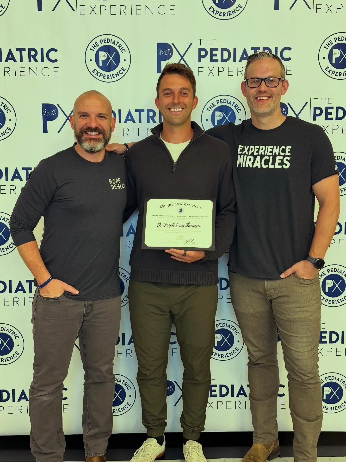 Stoked to have learned 🧠 from the best! @thepediatricexperience @pxdocs 

Now that I&rsquo;m officially a certified PX Doc, there will be even more pediatrics 👶 and parents getting the answers and hope they&rsquo;ve been looking for! 

Capping off 