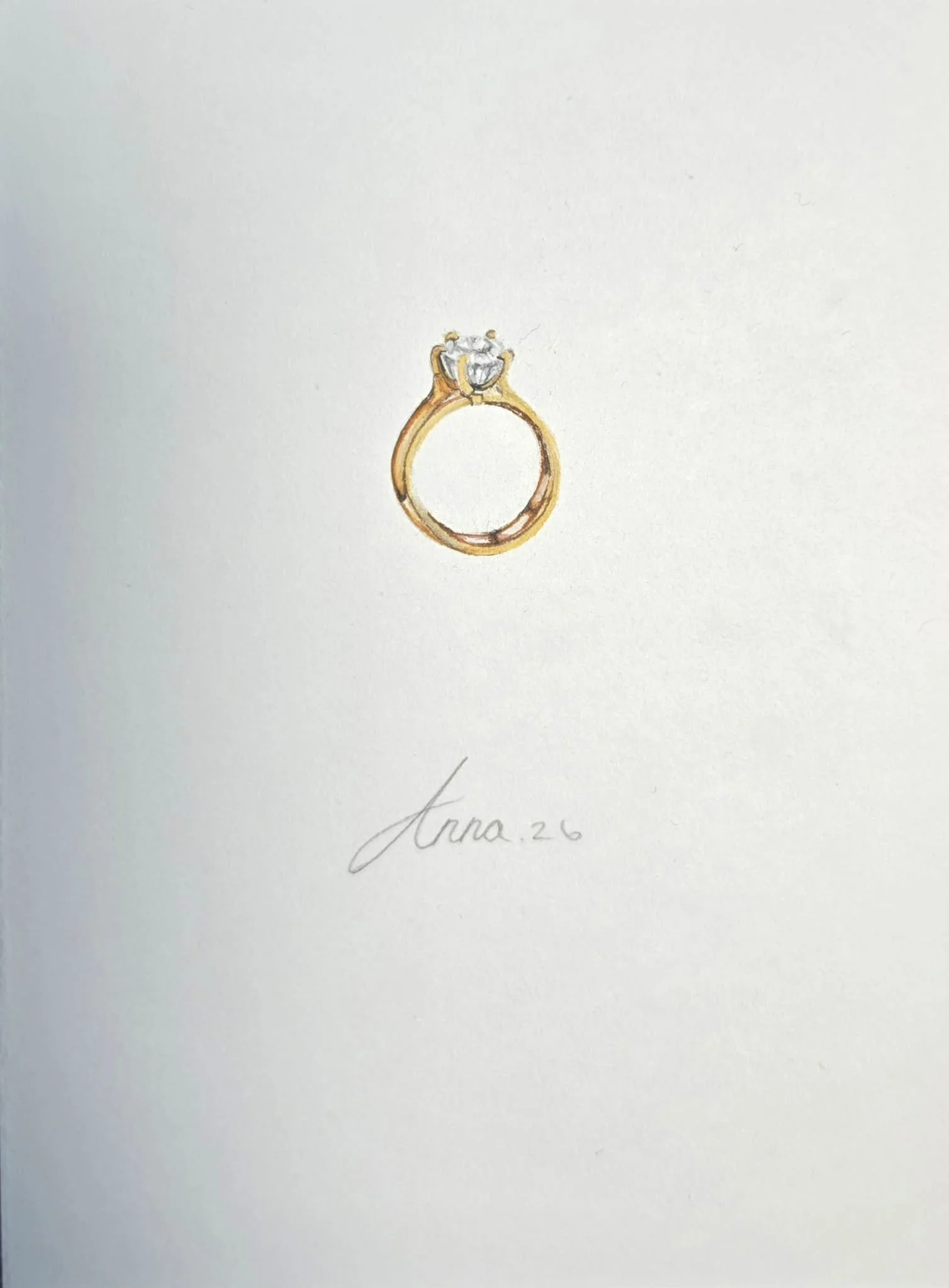 Gold Diamond Ring