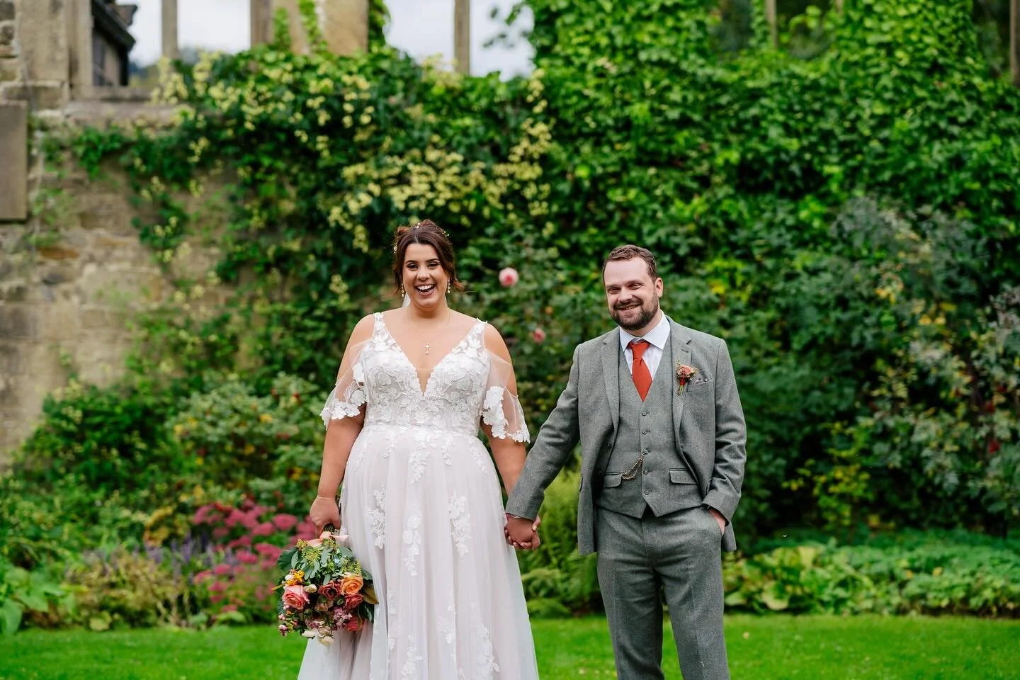 Amelia + Jon&rsquo;s wedding at @eastriddlesdenhallweddings yesterday!