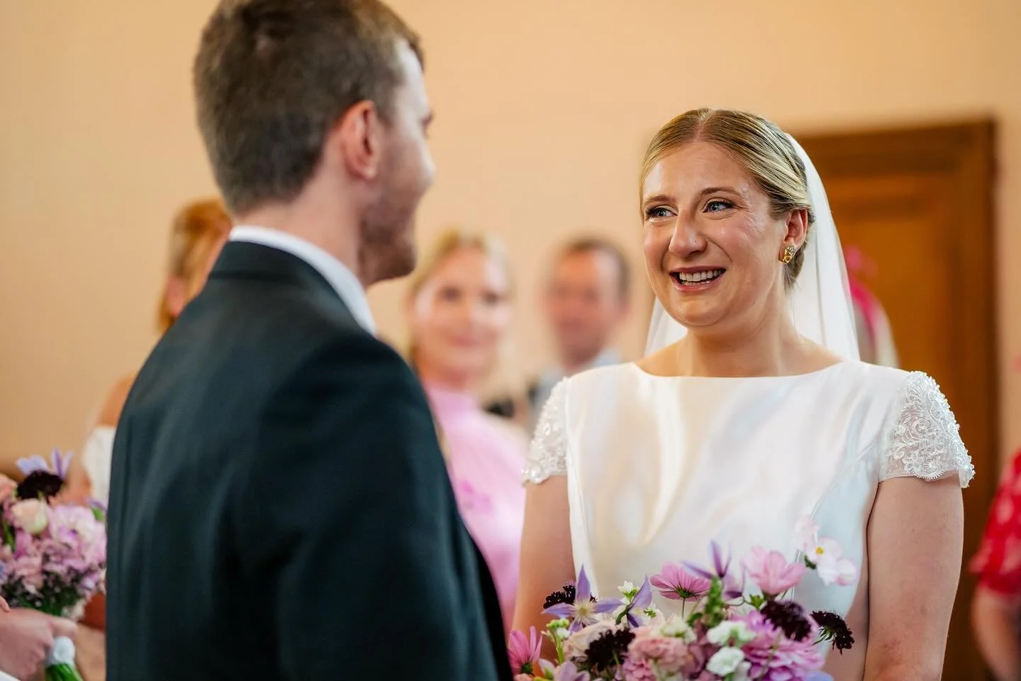 Polly + David's stunning village church wedding in Danby.