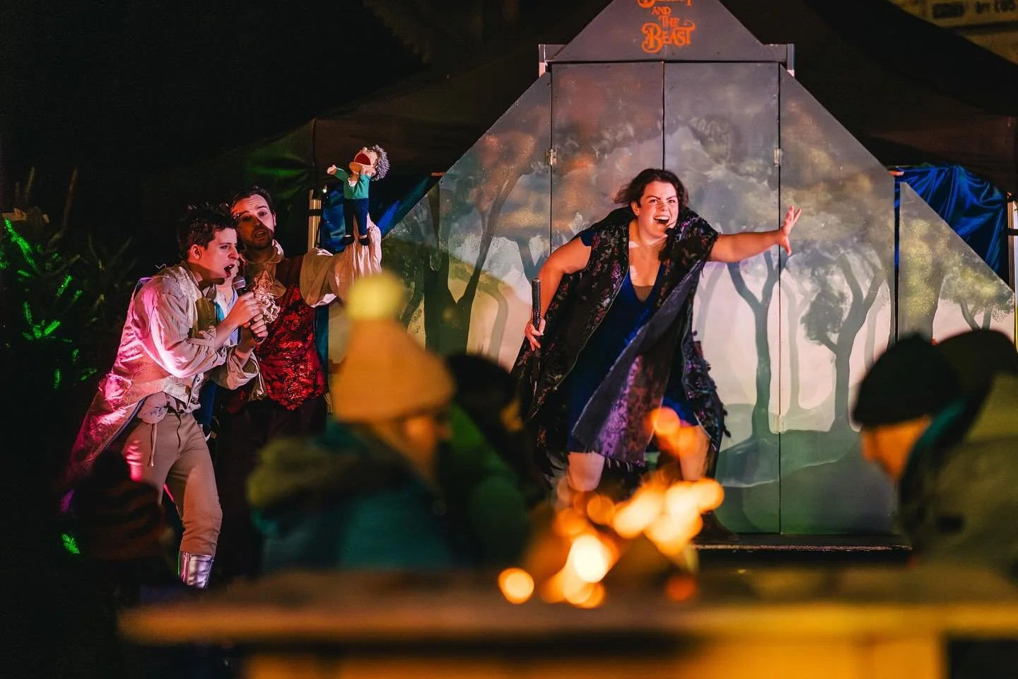 Beauty and the Beast Panto @this_green_moon @ikptheatre @yorkshire_pizzaco