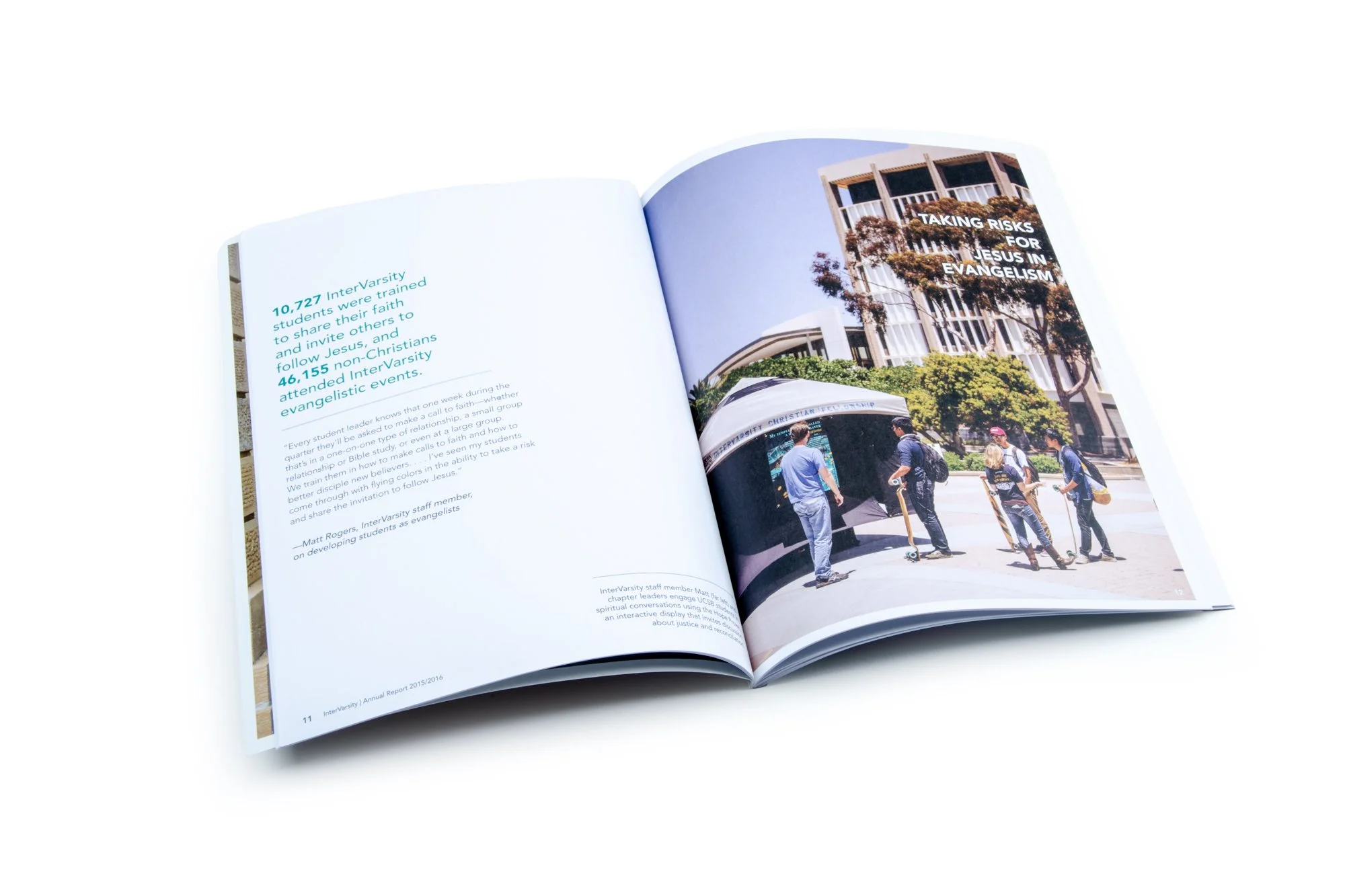 2015/2016 Annual Report - Sample spread