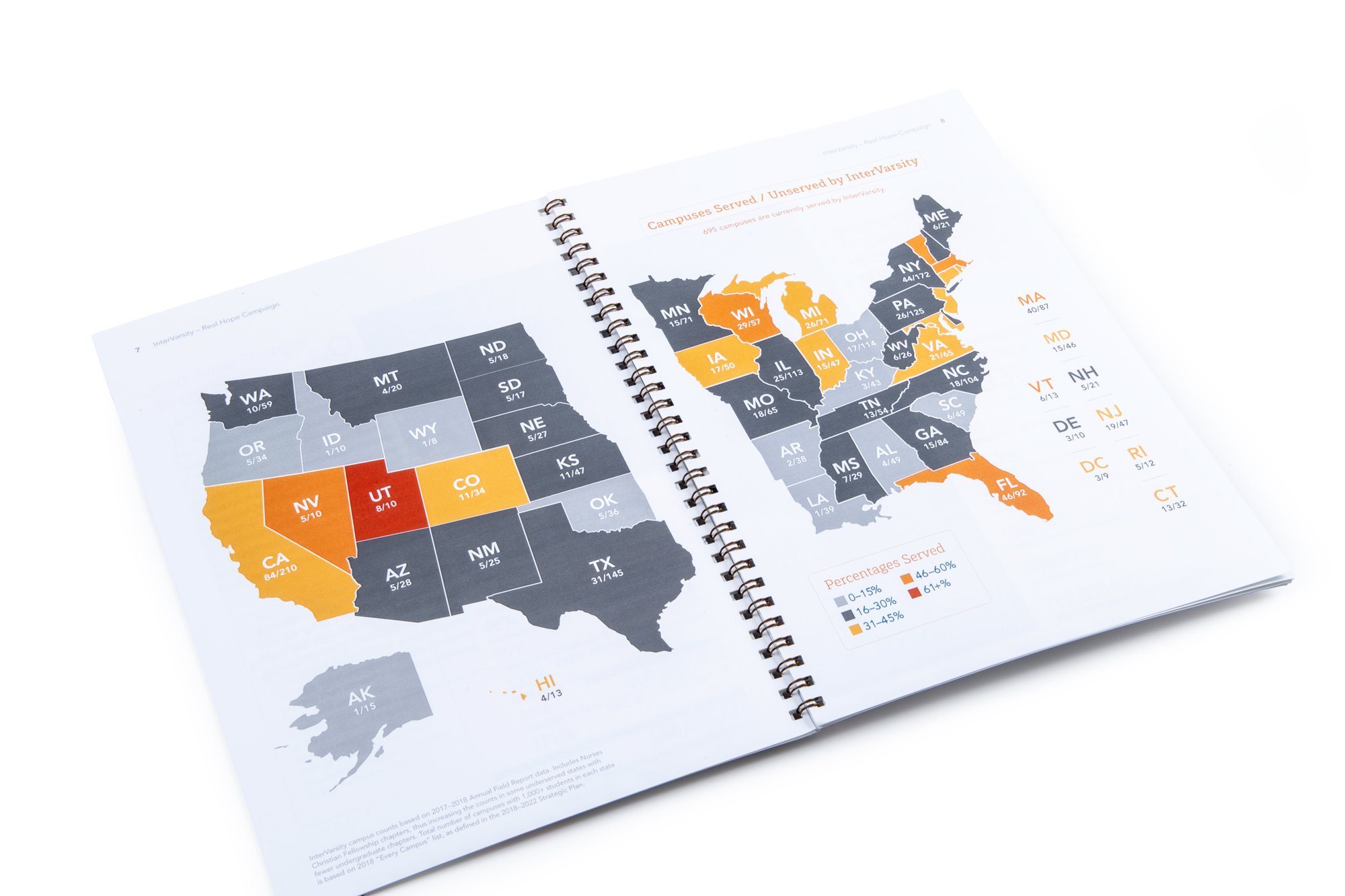 Real Hope capital campaign - inner spread