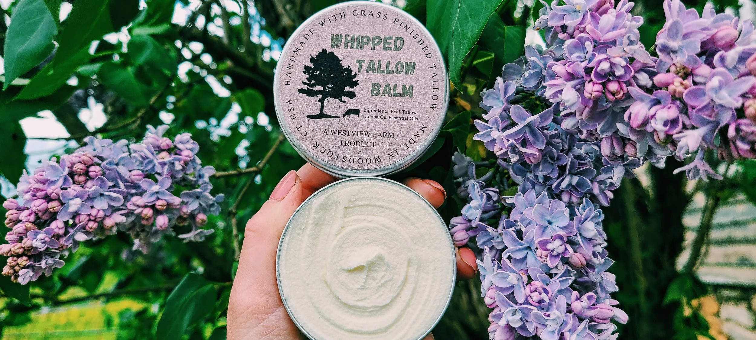 Whipped Tallow Balm - Lilac
