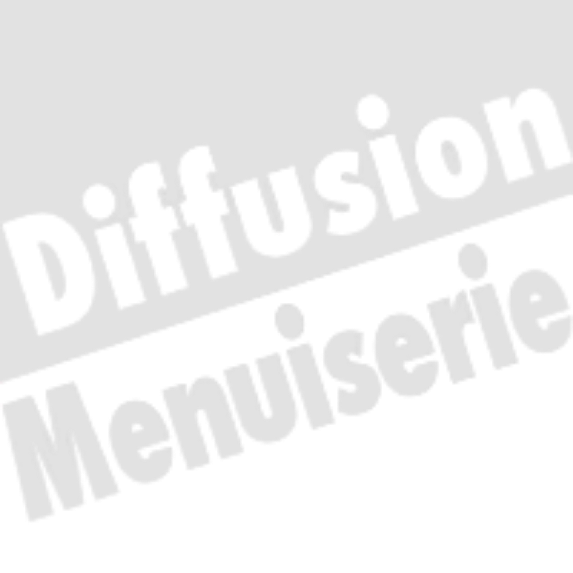 Mot en cursif blanc affiché sur un fond gris