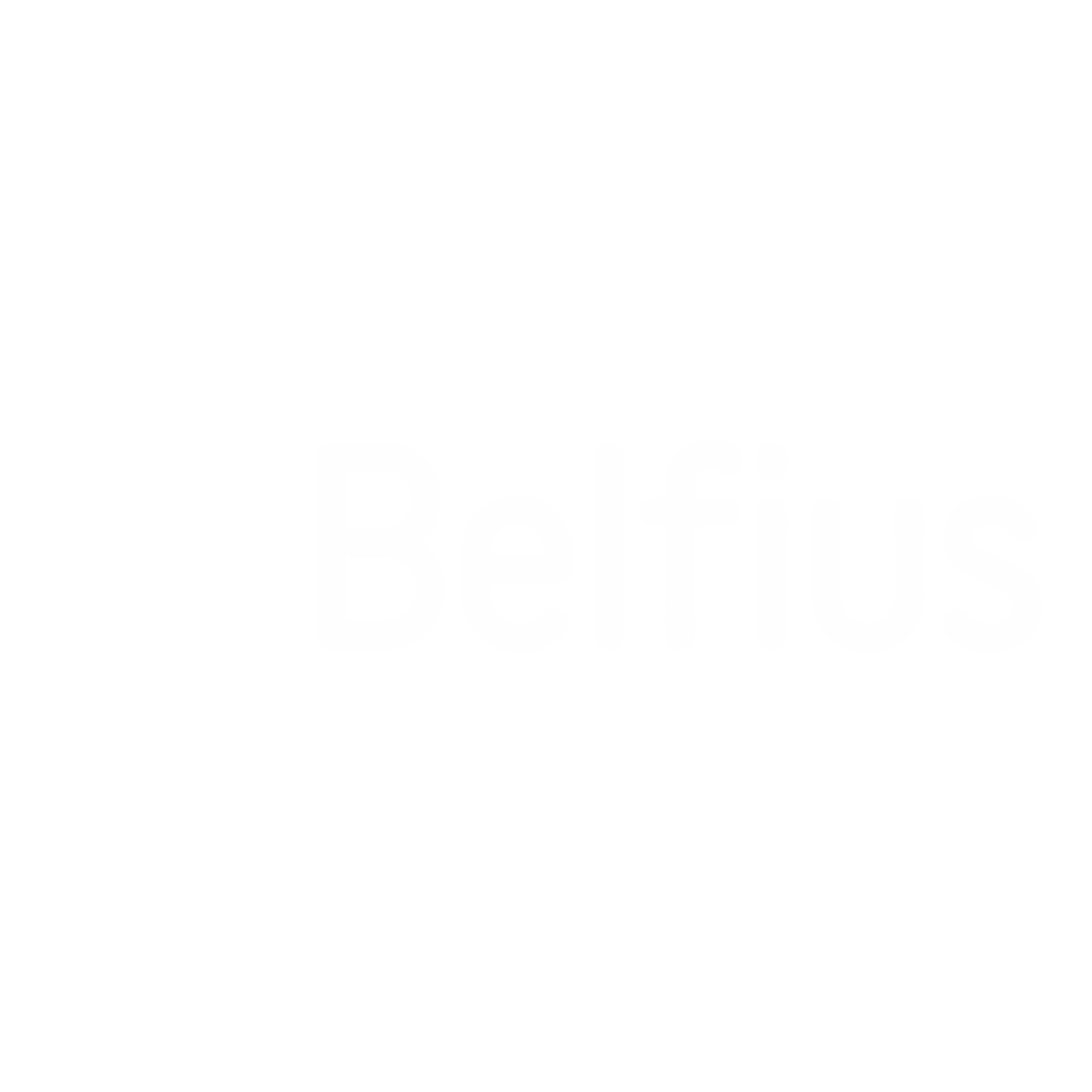 Logo blanc avec un symbole stylisé et le texte 'Beefree' sur fond noir