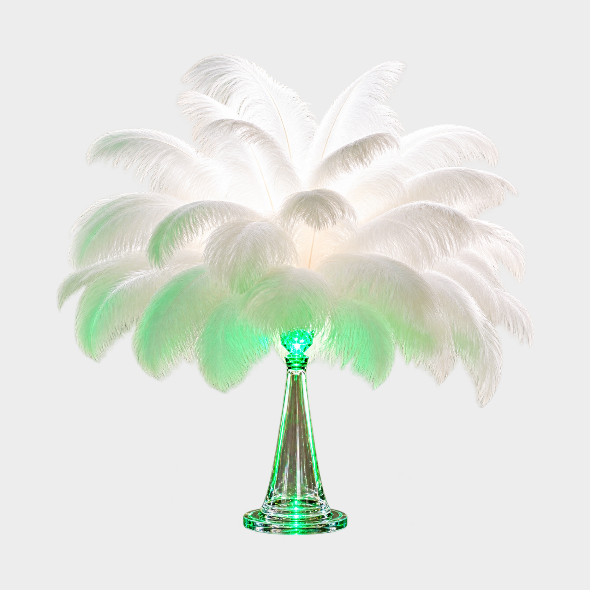 Plumes blanches 35 cm