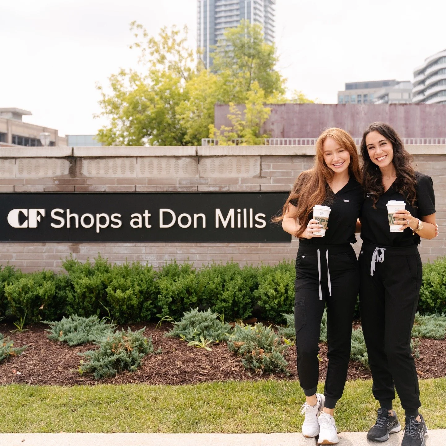 POV: Your dental appointment turns into the perfect Shops at Don Mills reset day ✨

One thing about us? We&rsquo;re always with patients&hellip; but when we finally sneak away for 10 minutes, you&rsquo;ll probably find Dr. Hudy &amp; Emily doing the 