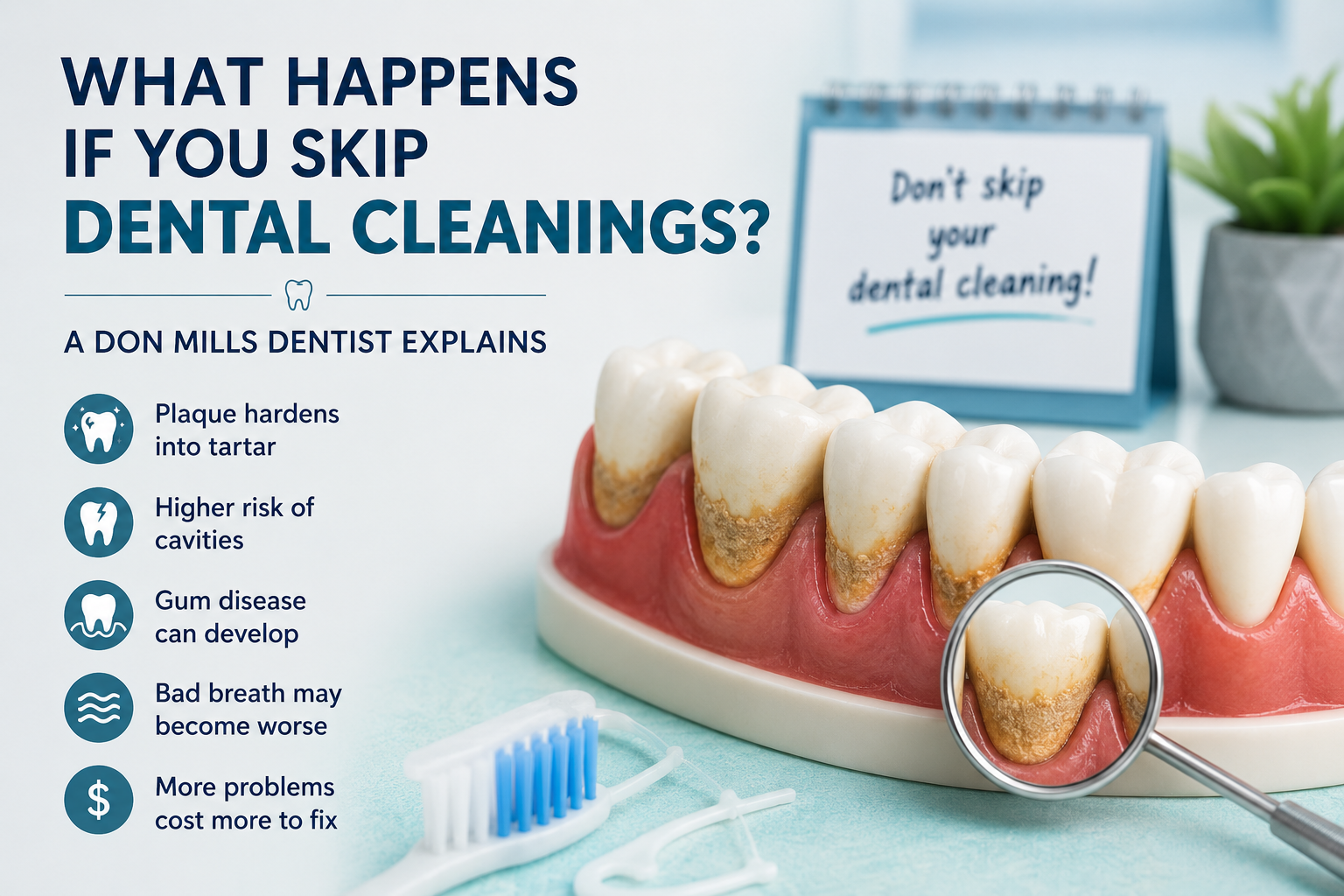 What Happens If You Skip Dental Cleanings? A Don Mills Dentist Explains