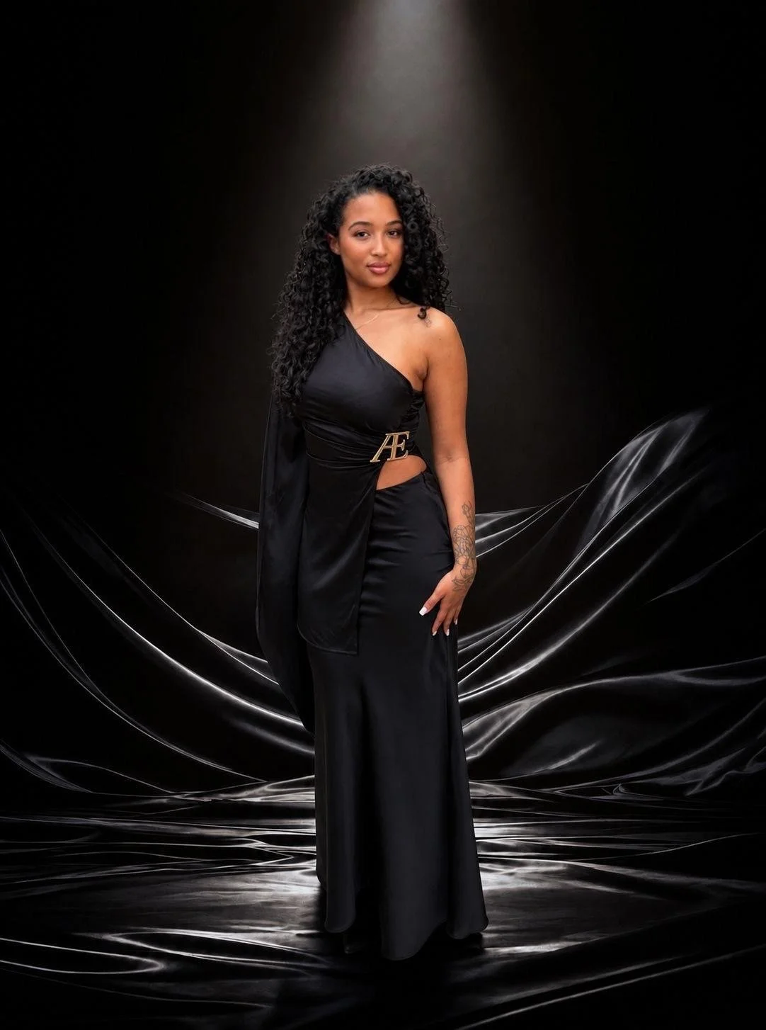 The obsidian gown