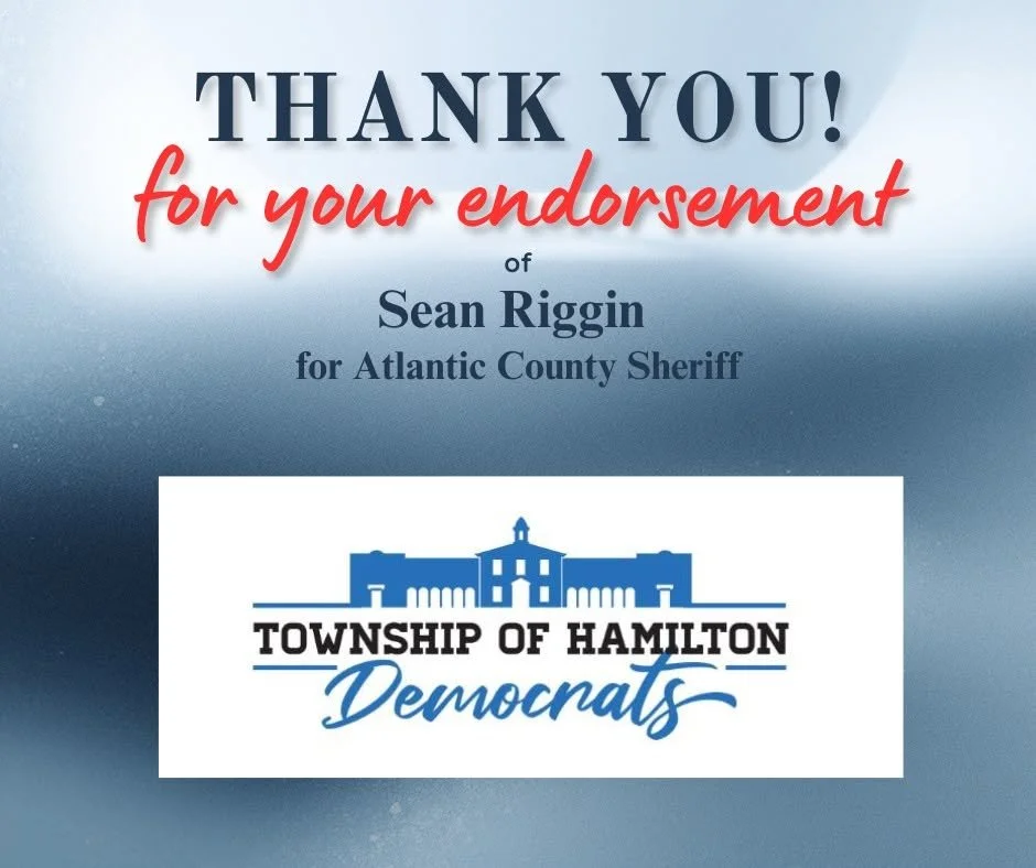 Grateful to have the endorsement of my local Hamilton Township Democratic Club. 


I’m proud to stand with the Hamilton Township Democrats and grateful to have you standing with me. Thank you for your confidence, your friendship, and all the work you
