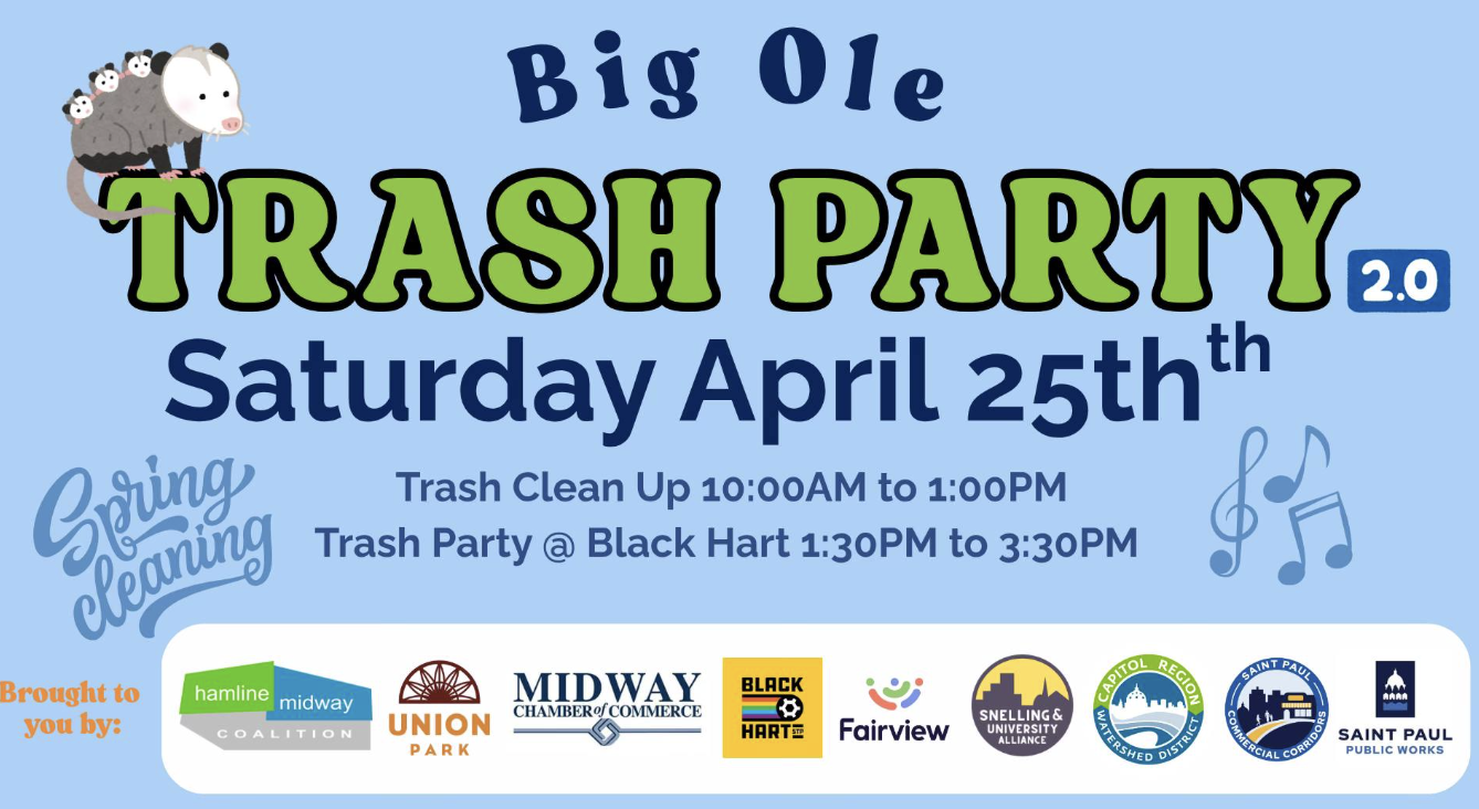 Big Ole Trash Party in the Midway