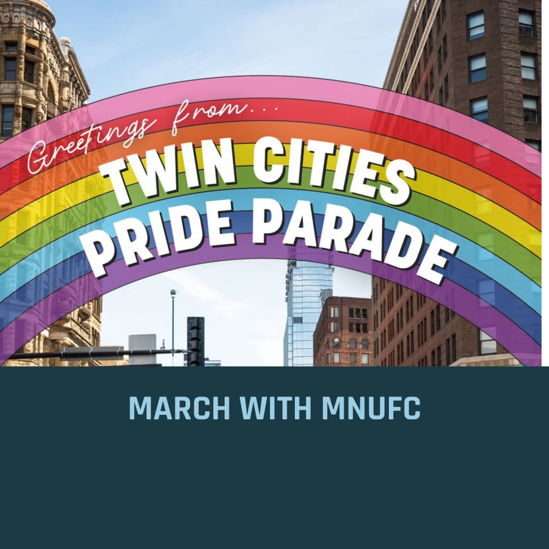 March with MNUFC: Twin Cities Pride Parade