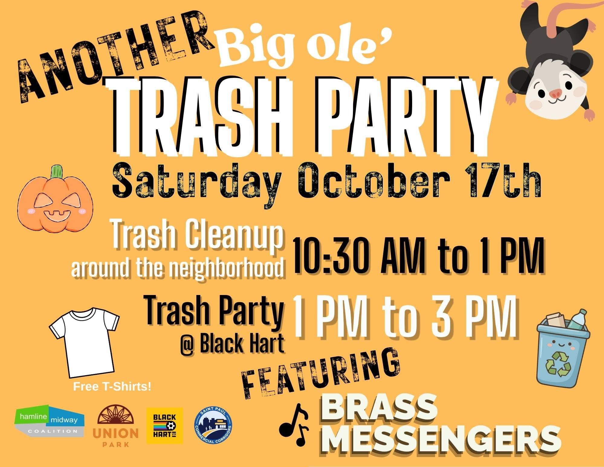 Volunteer Saturday 10/17: Big Ole Trash Day