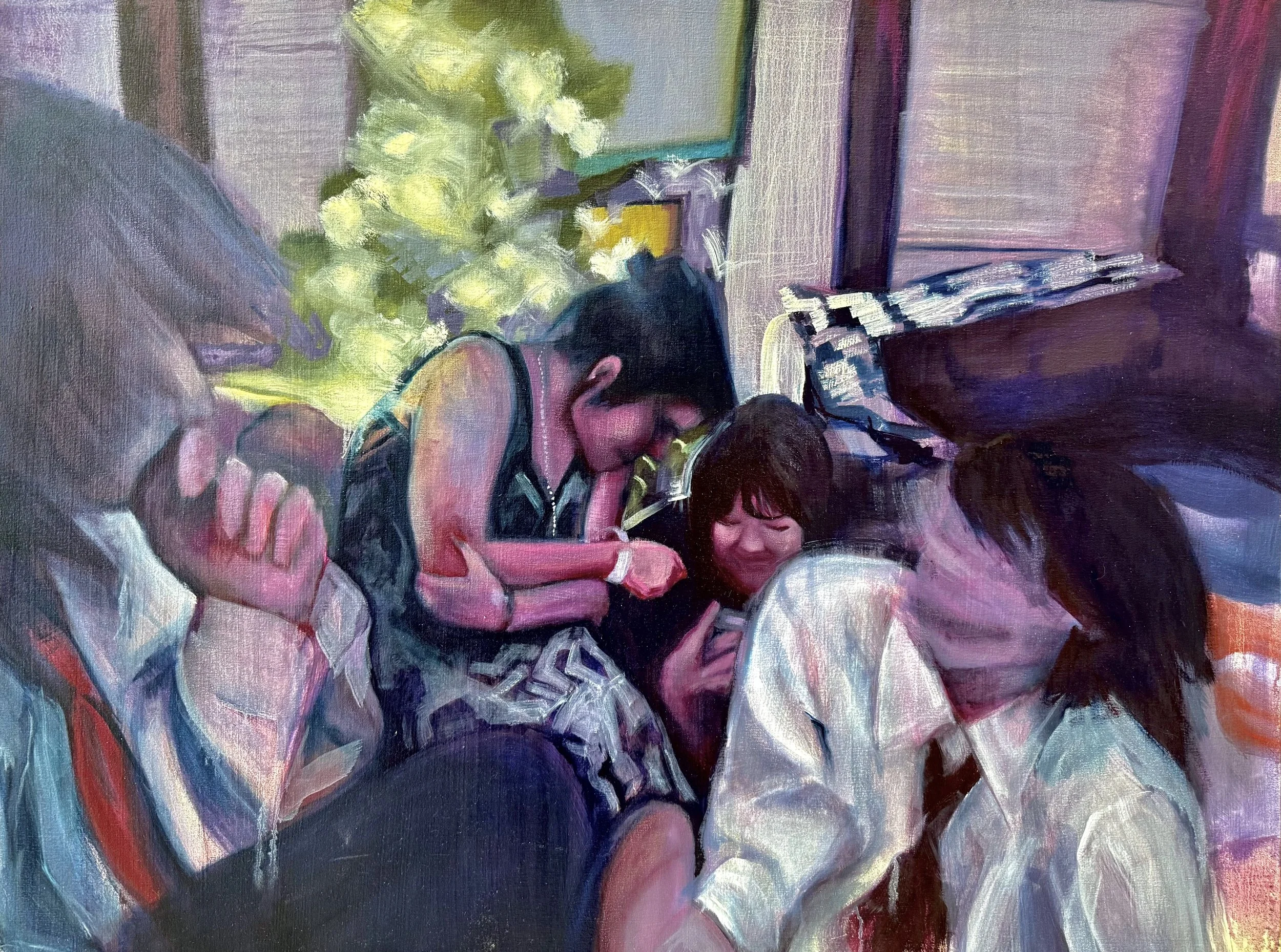 "Cheer"
35" x 48"
oil on canvas
2025