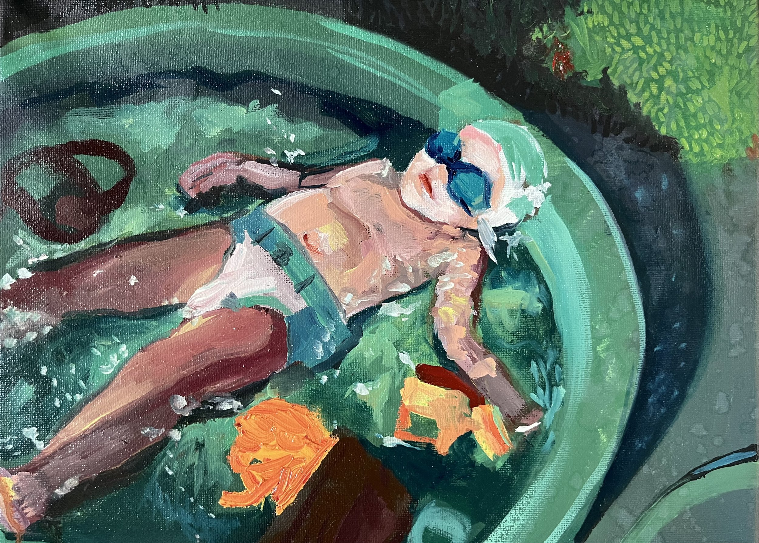 "Meditation"
11" x 14"
oil on canvas
2025