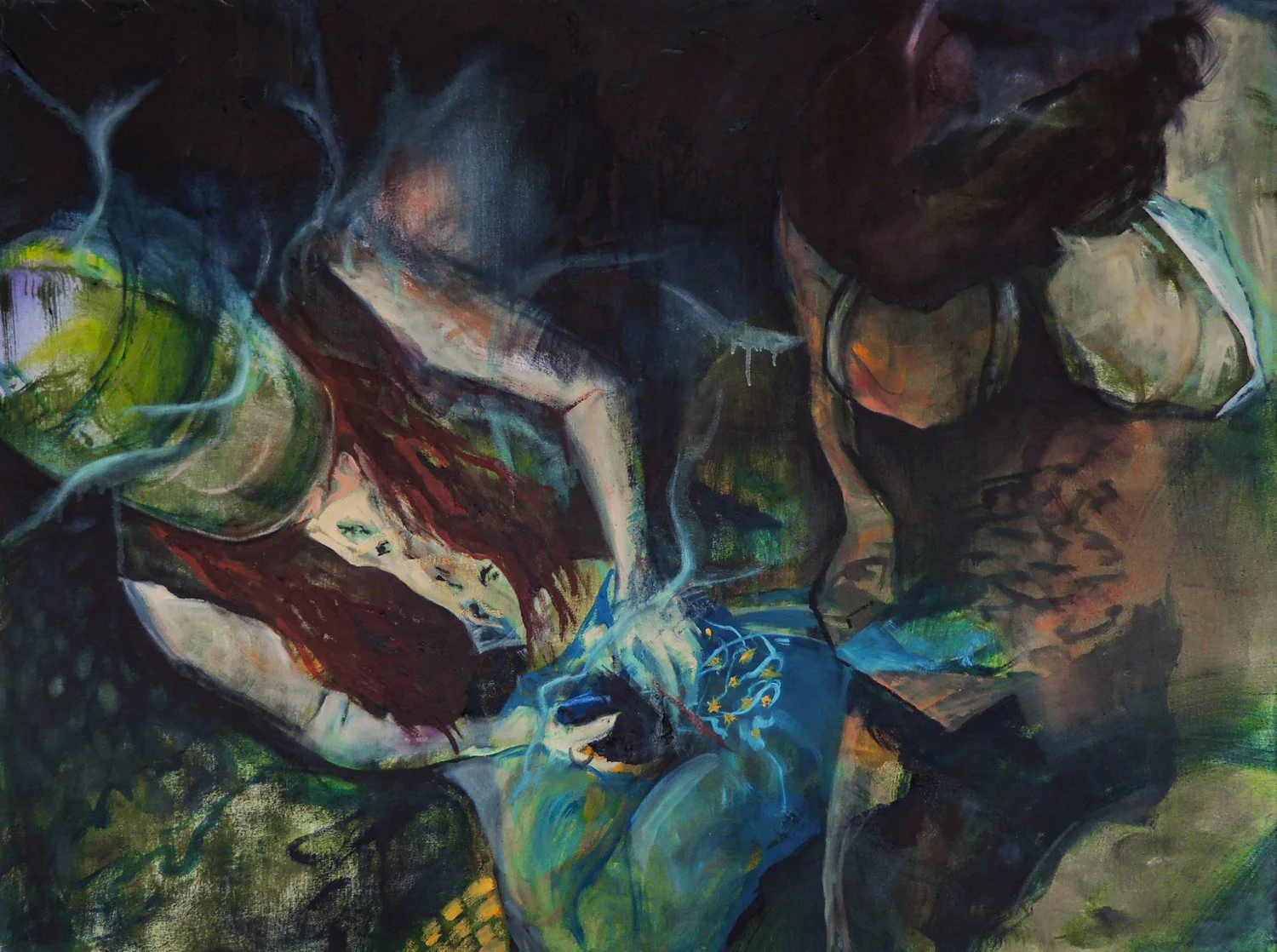 "Going Away"
35" x 47"
oil on canvas
2025