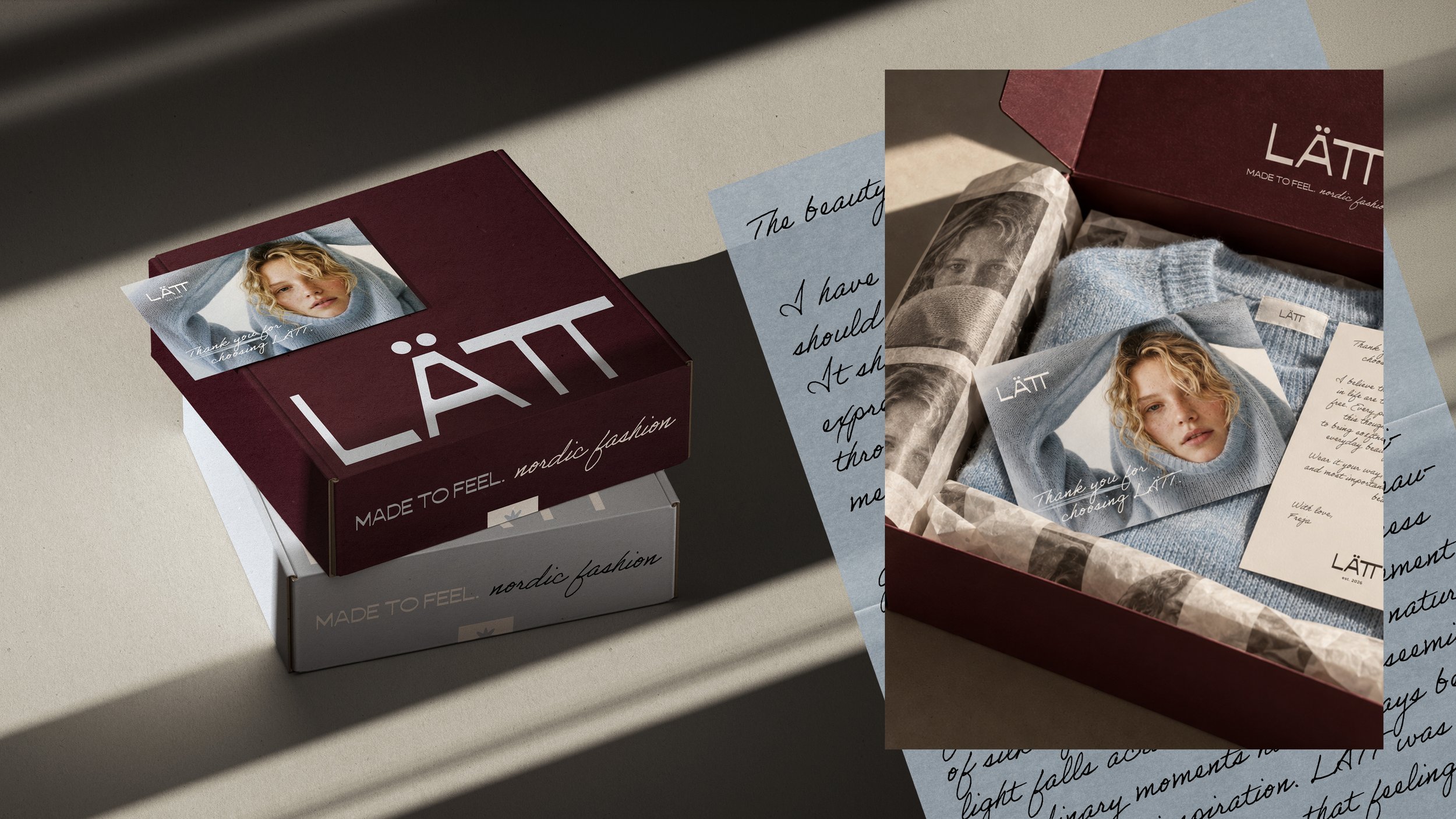 LÄTT – Shopping Box Design