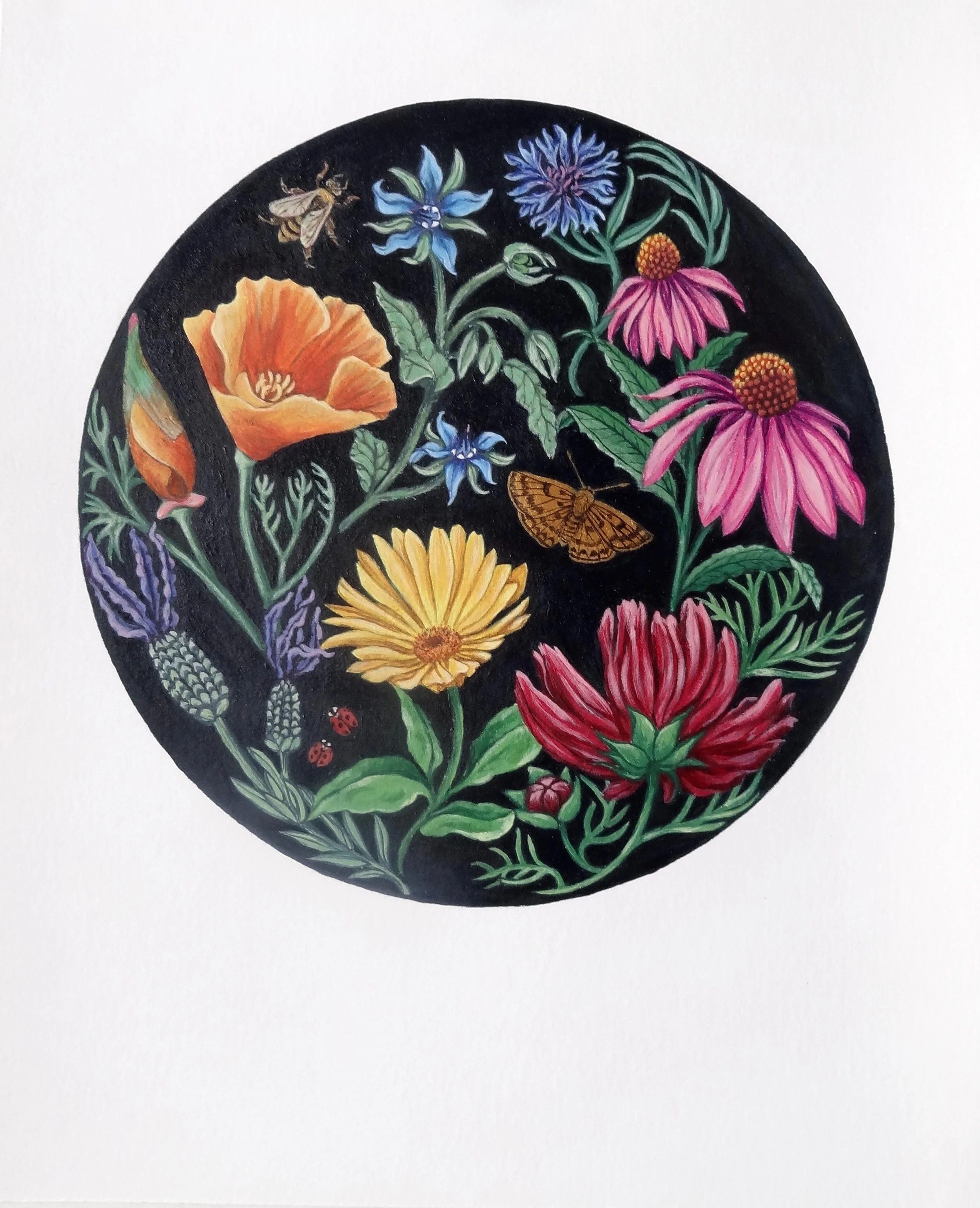 'For the bees' giclee print. R.S.jpg