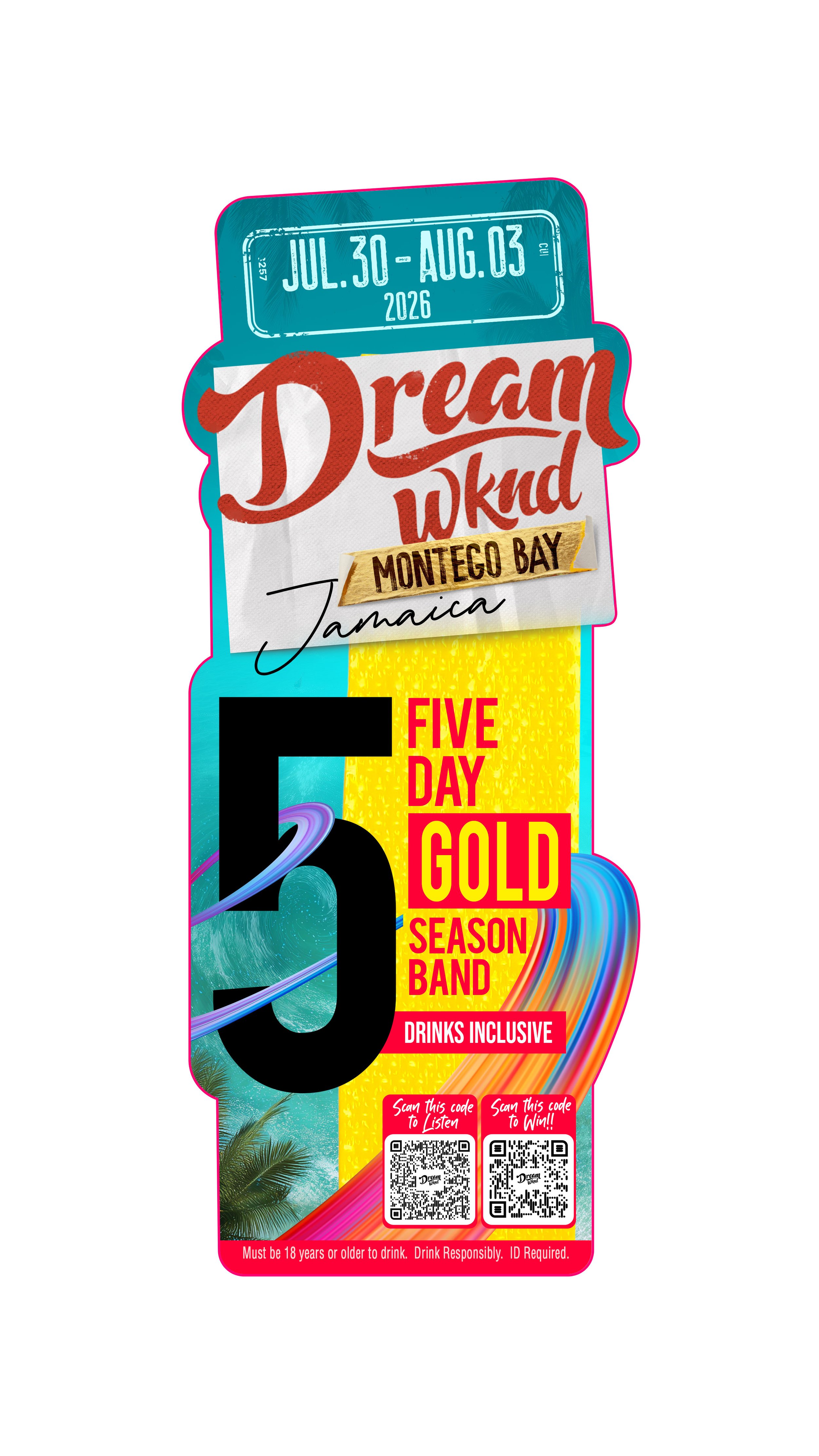 Dream weekend Party band ( GOLD)