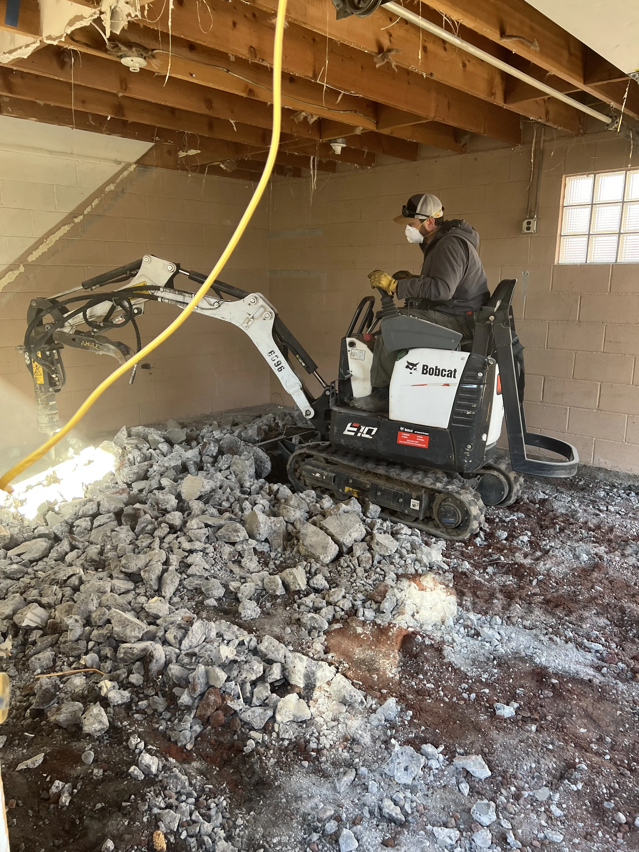 Concrete Slab Removal 