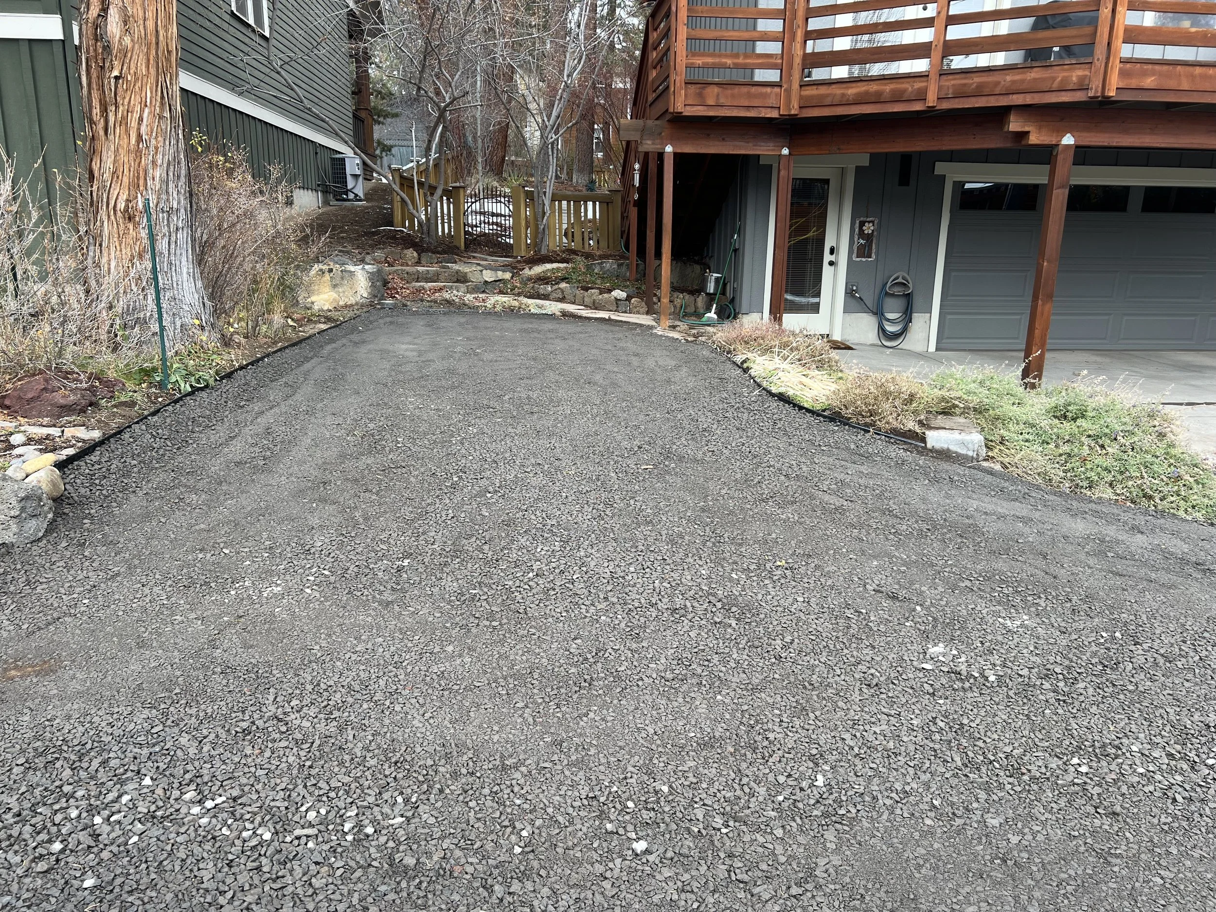 Gravel Parking Space