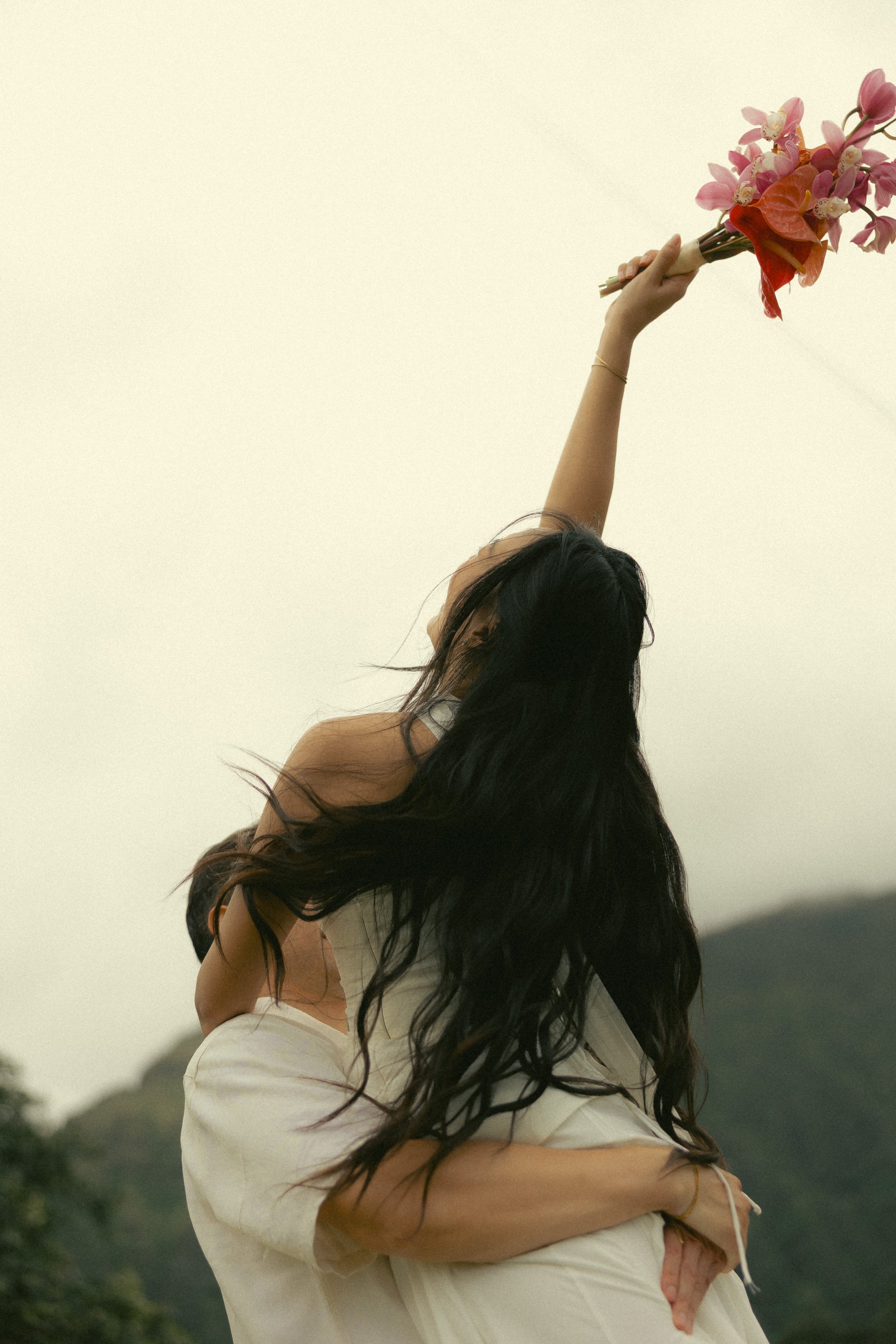 couple elopement photography at kualoa ranch oahu