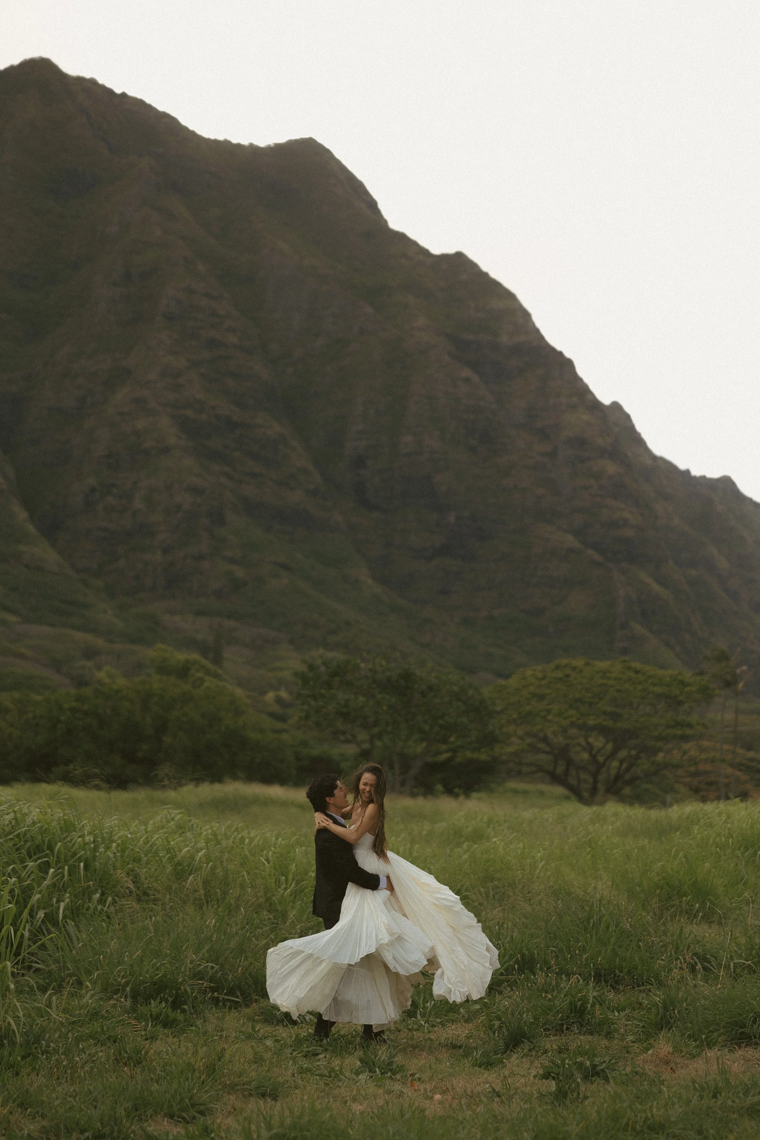 Kualoa Ranch Elopement Hawaii