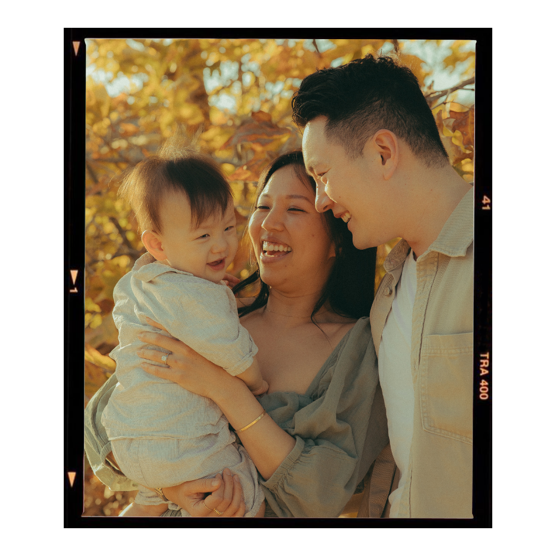 Oahu family photography in fall setting