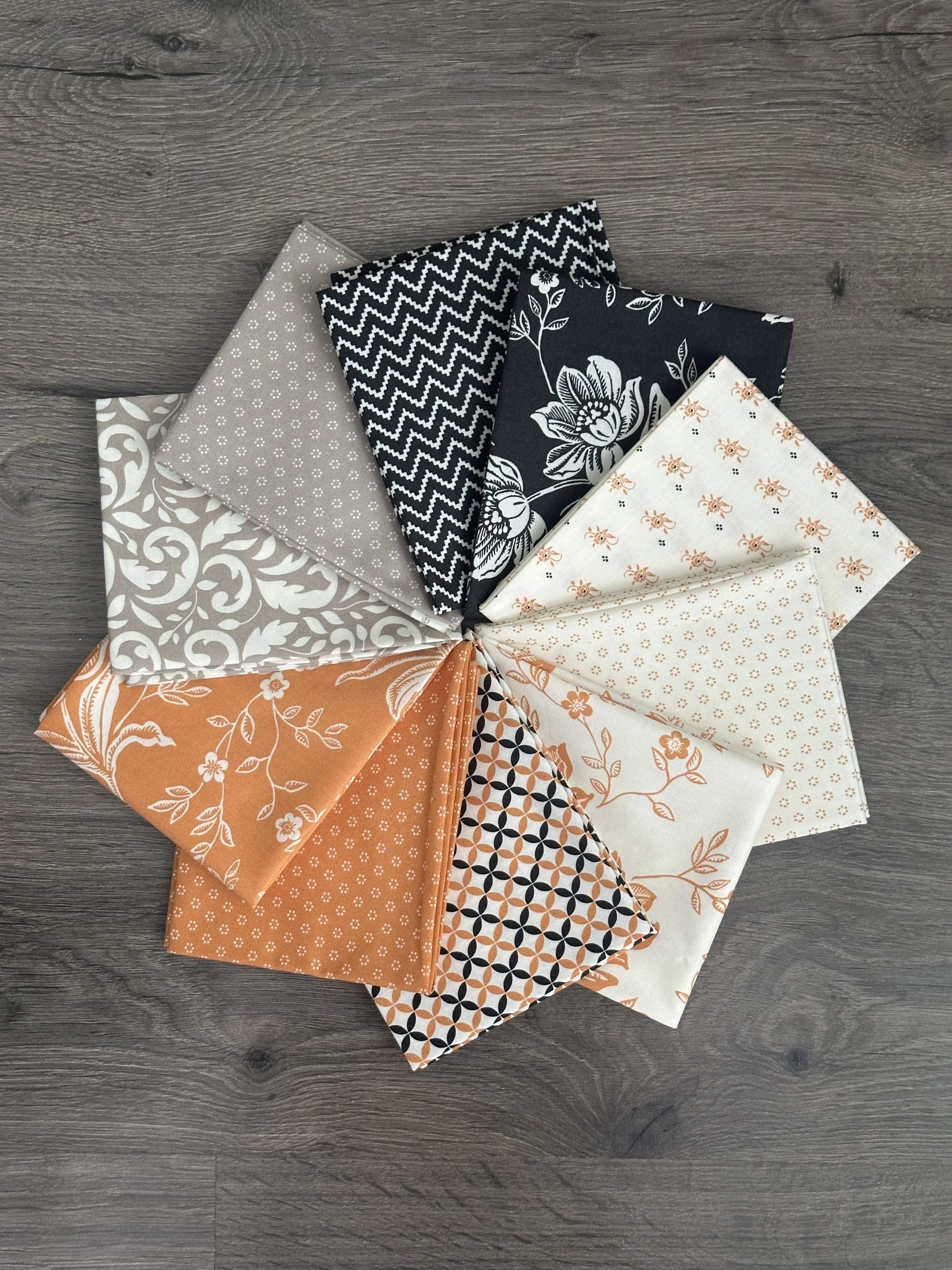 All Hallow's Eve Moda Hallween Fat Quarter Bundle C