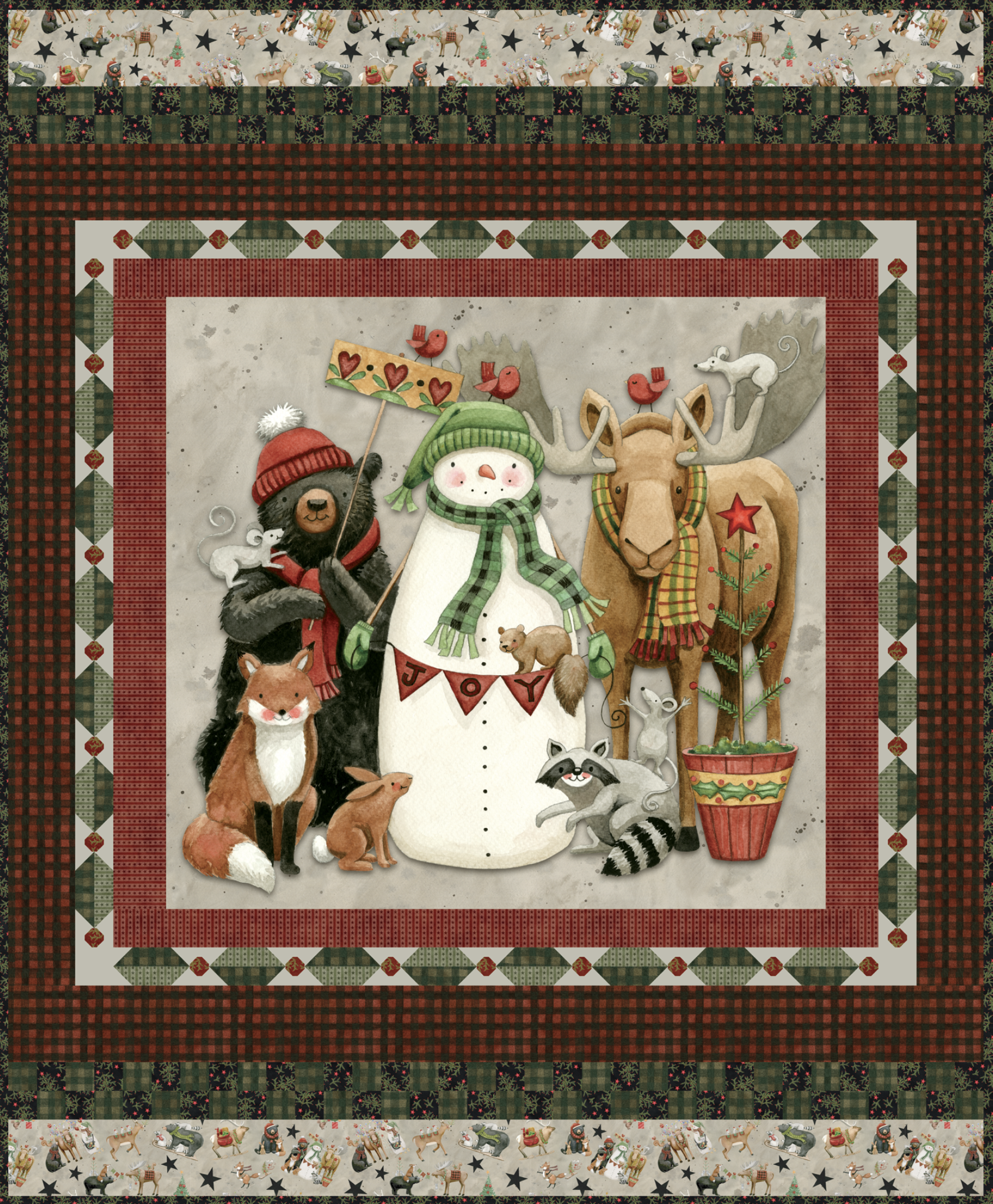 Northern Christmas Panel Quilt.png