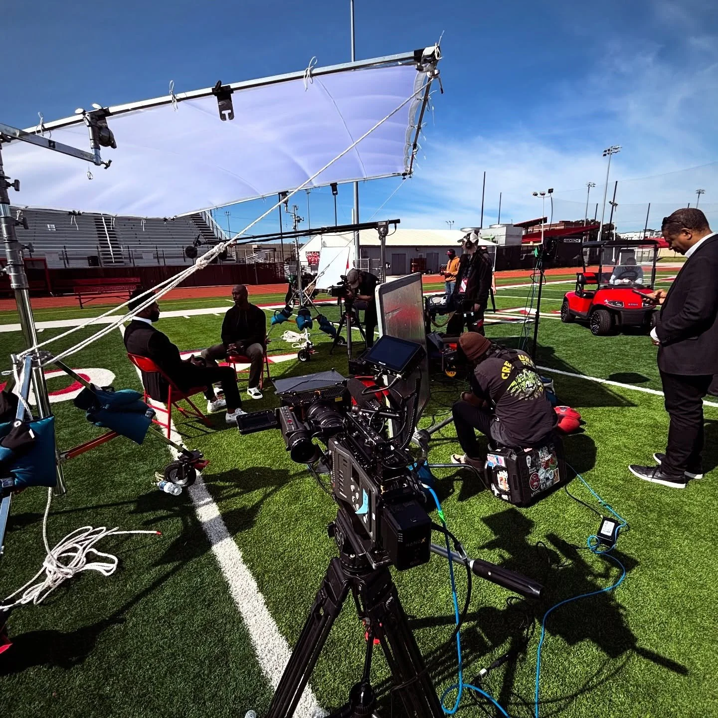 Just a couple of guys chatting about how they once won the Super Bowl. NBC feature airing just before next weekend&rsquo;s Super Bowl LX. @mac_bz