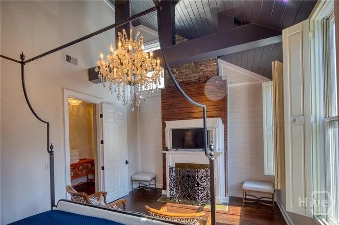 Renovated Bedroom Lifted Ceiling