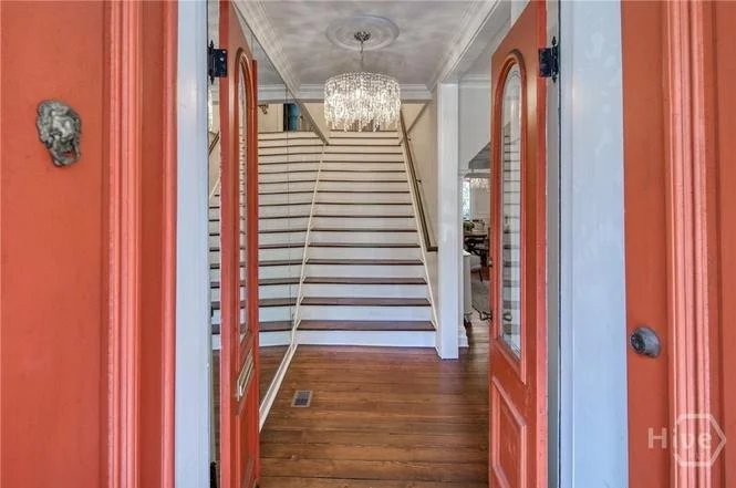 Renovated Foyer and Staircase