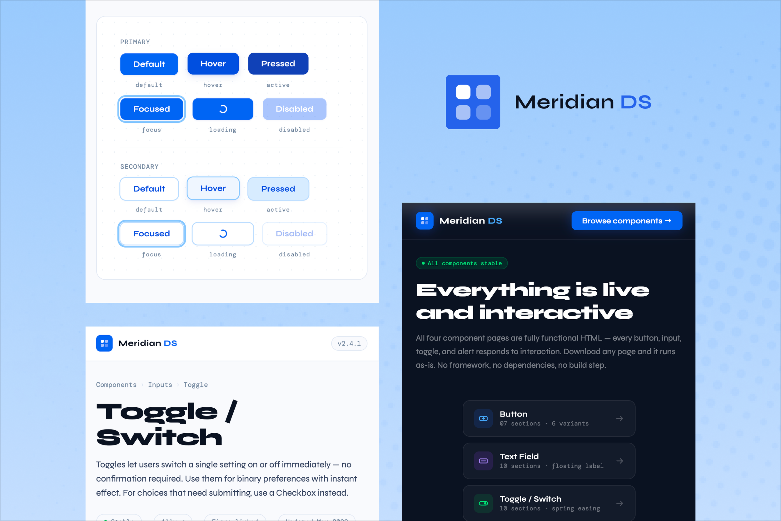 Design system portfolio