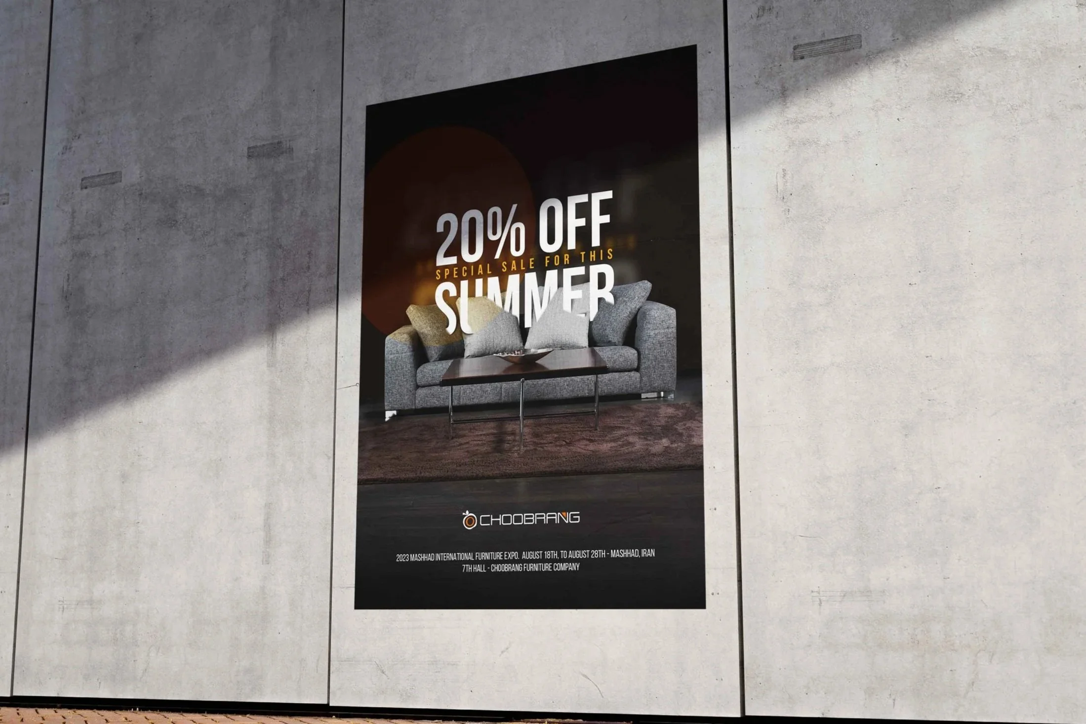 Choobrang Furniture Promotional Poster