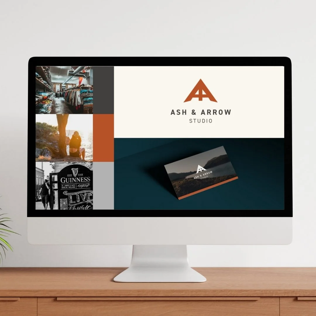 Ash & Arrow Photography Brand Identity