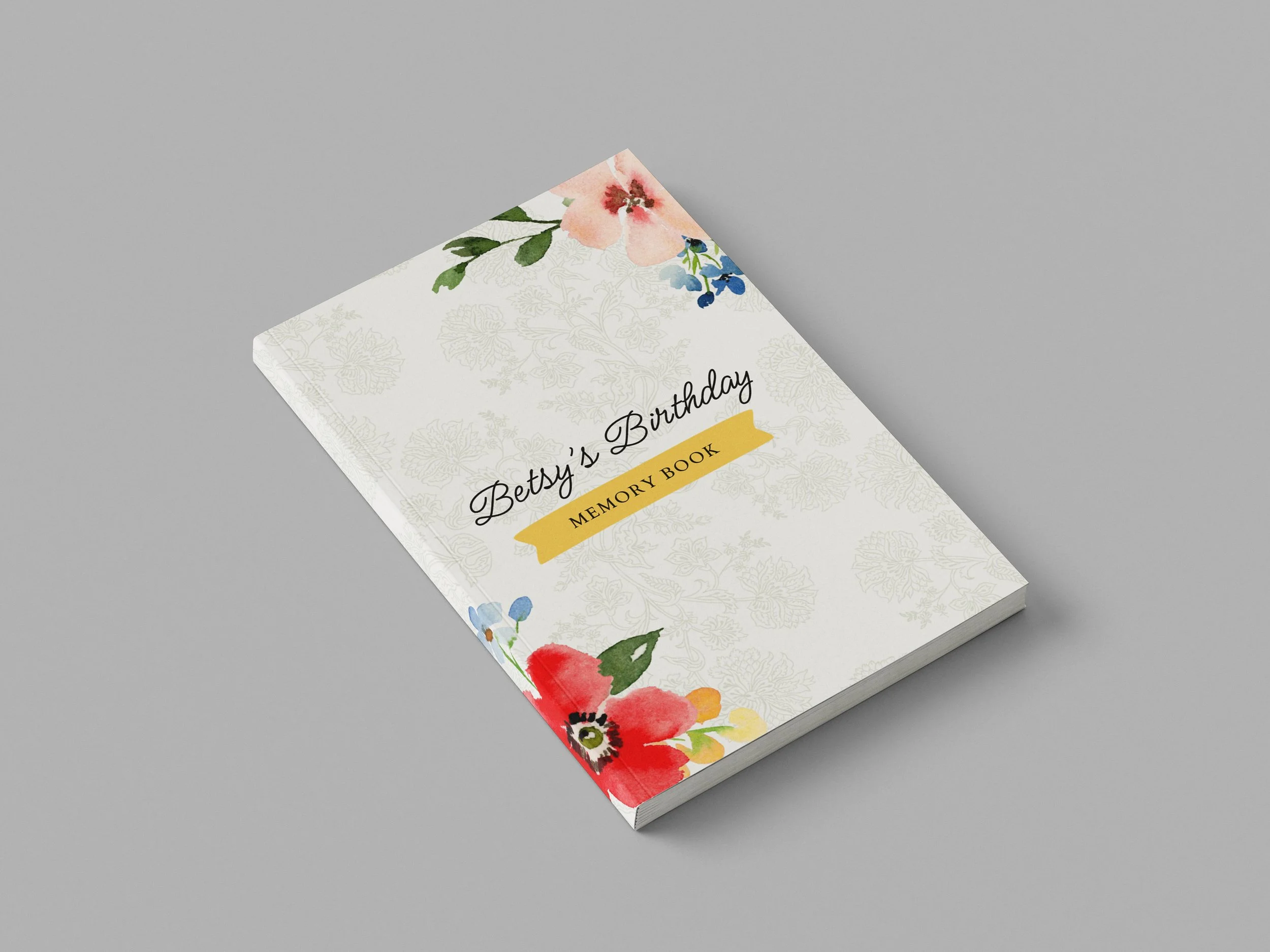 70th Birthday Memory Book