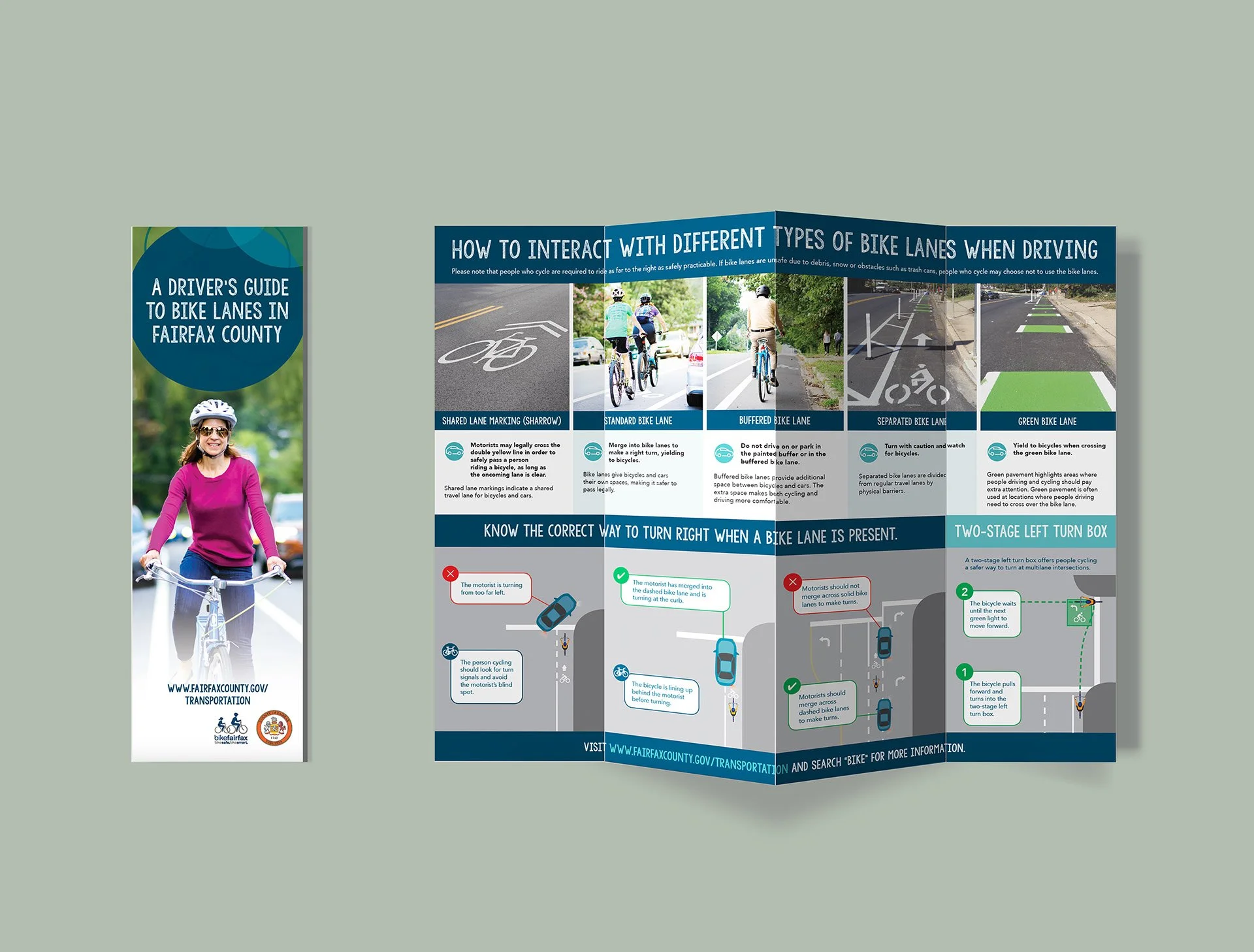 Bike Fairfax Virginia Marketing Collateral