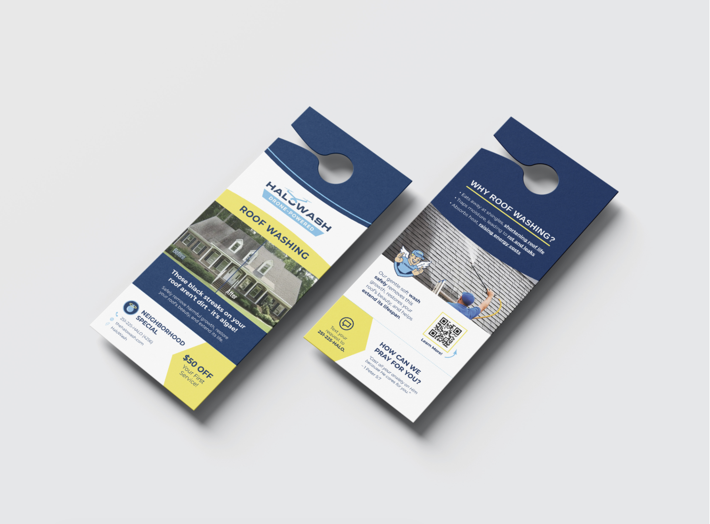 Halo Wash Door Hanger