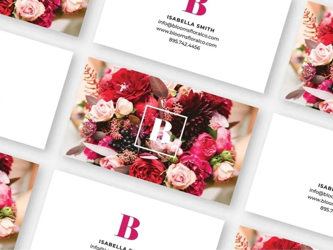 Blooms Floral Co. Brand Design