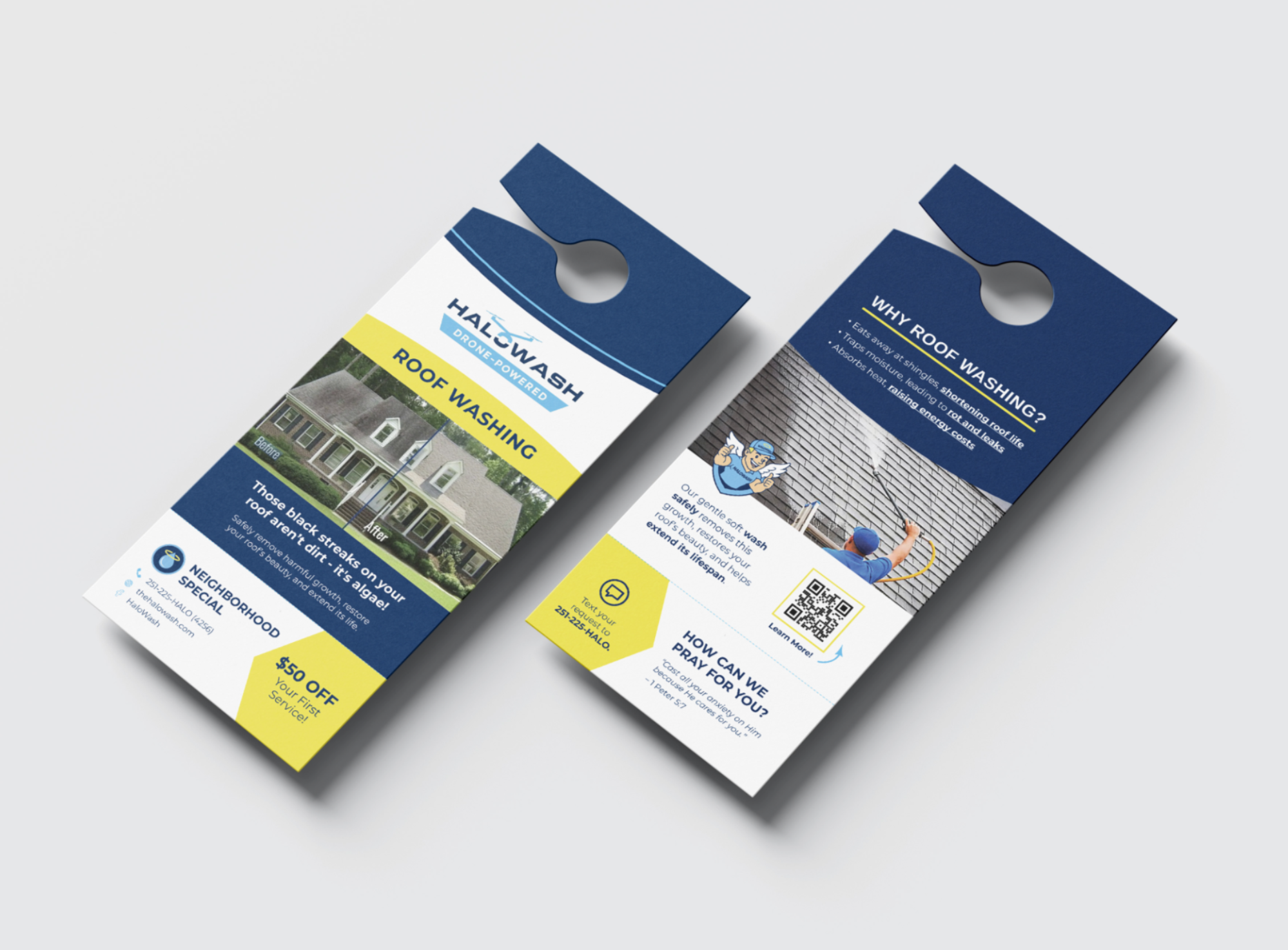 Halo Wash Door Hanger